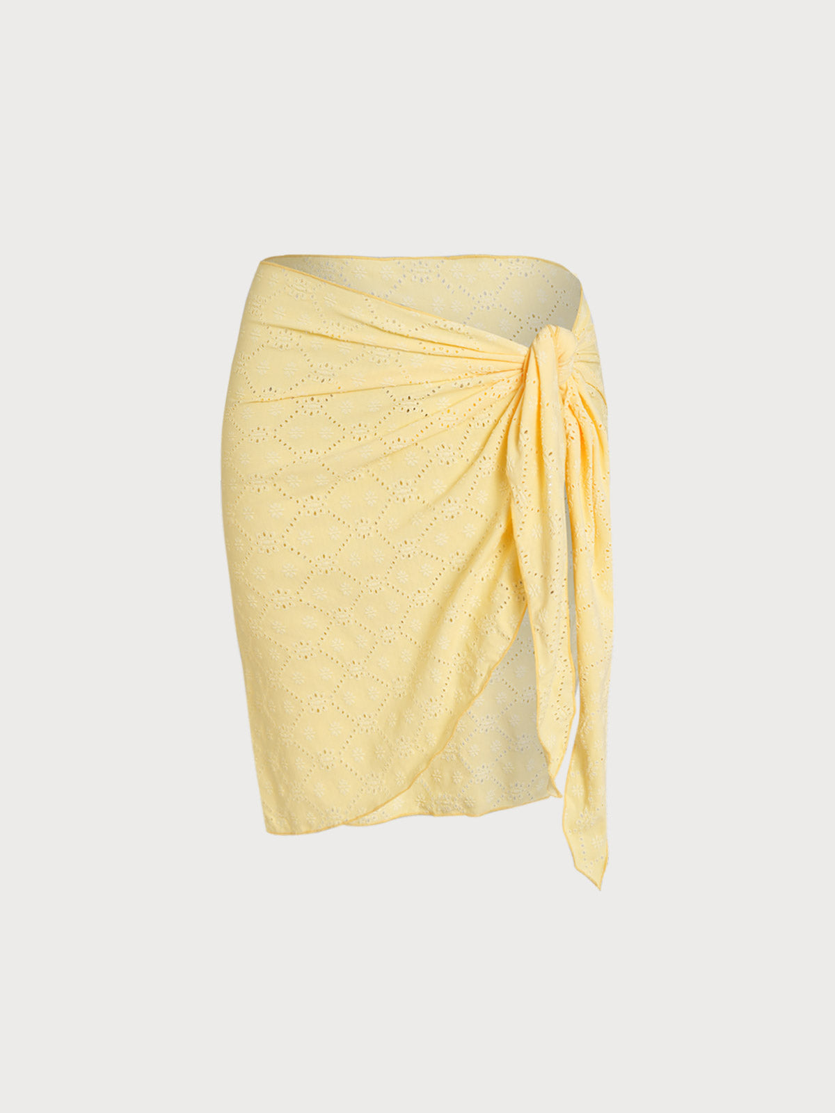 Knitted Nylon Cover-Ups Yellow Cover-ups - SAMIOLSWIM