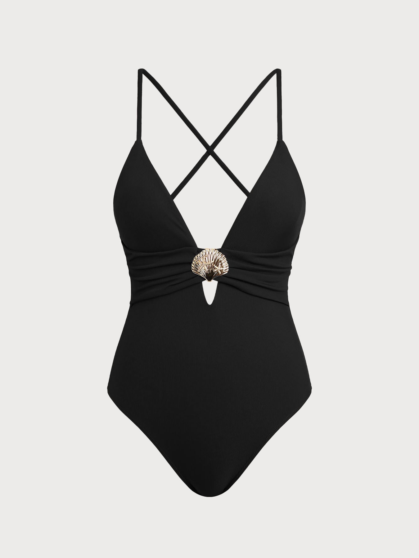 Knitted nylon one-piece swimsuit One-Pieces - SAMIOLSWIM
