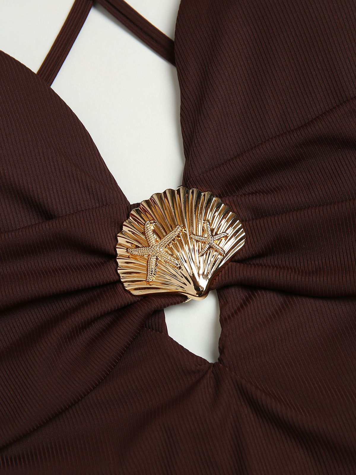 Knitted nylon one-piece swimsuit One-Pieces - SAMIOLSWIM