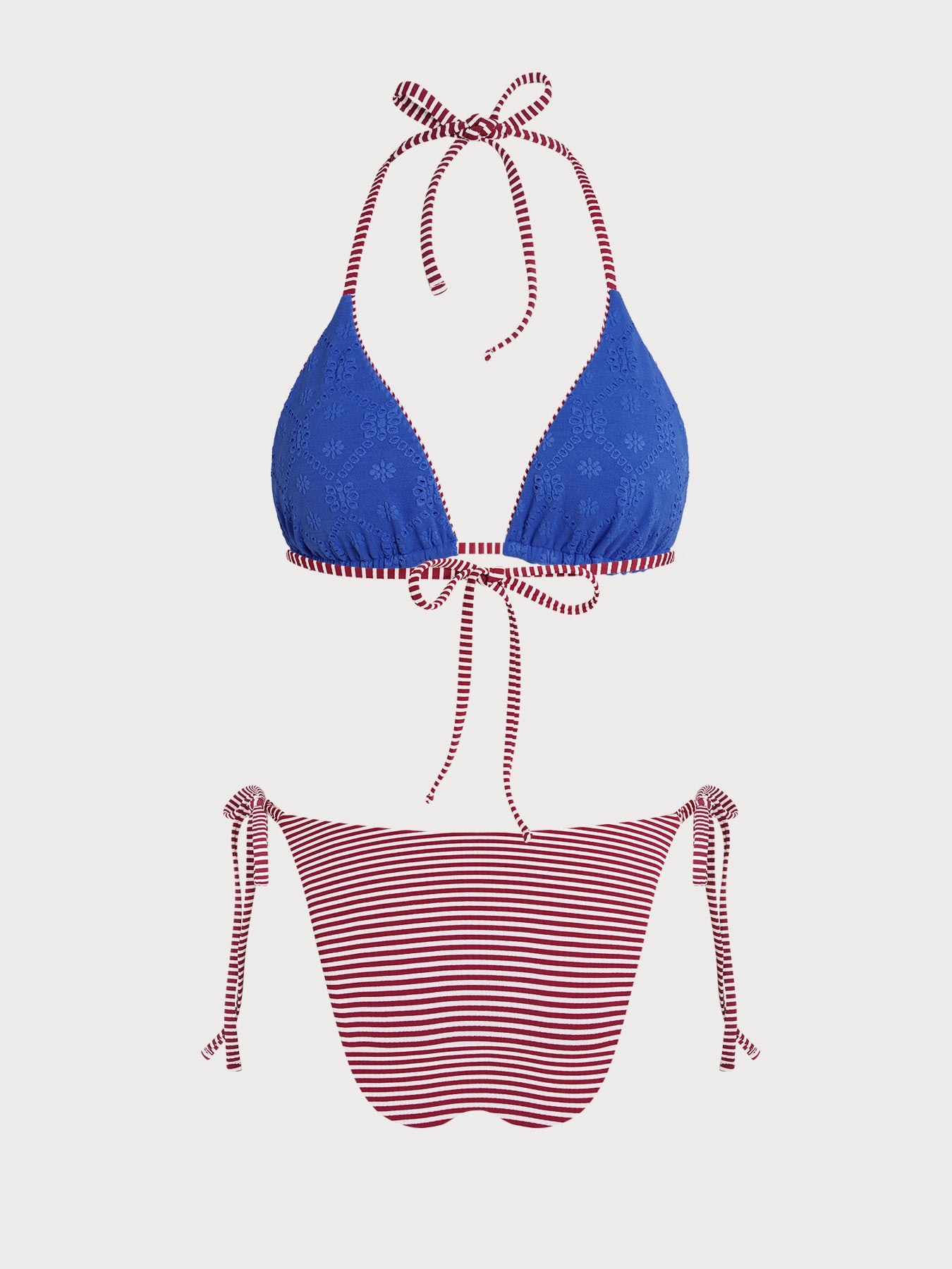 Knitted Nylon Reversible Bikini Set Bikinis - SAMIOLSWIM