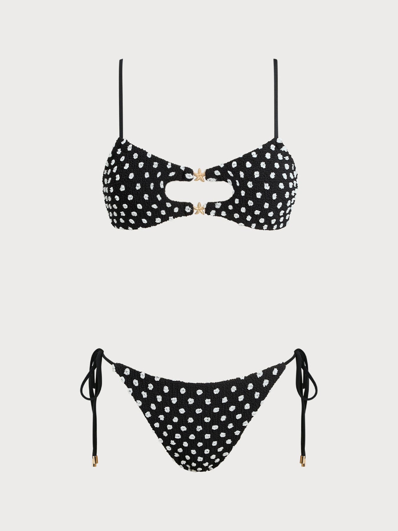 Knitted Polyester Bikini Set Bikinis - SAMIOLSWIM