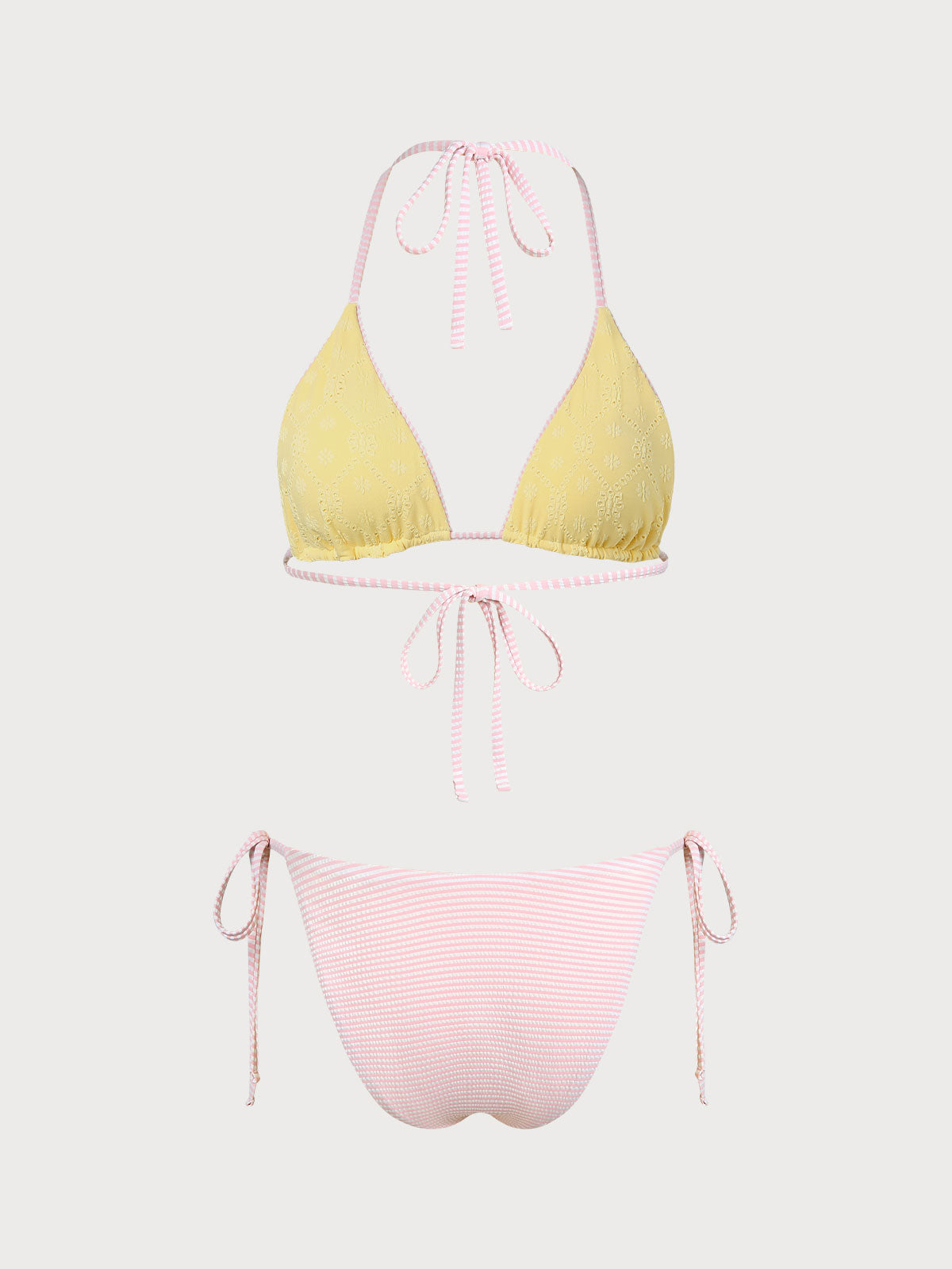 Knitted Polyester Bikini Set Bikinis - SAMIOLSWIM