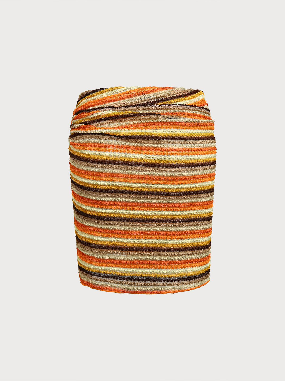 Knitted Polyester Smock Dress Cover-ups - SAMIOLSWIM