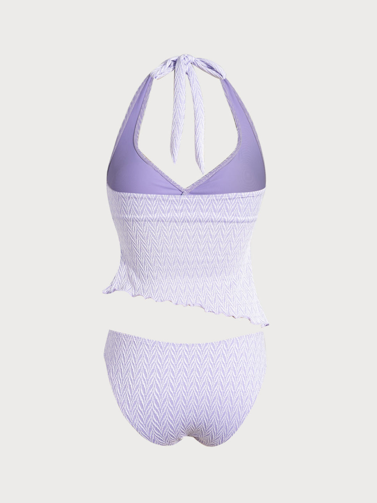 Knitted Polyester Tankini Sets Tankinis - SAMIOLSWIM
