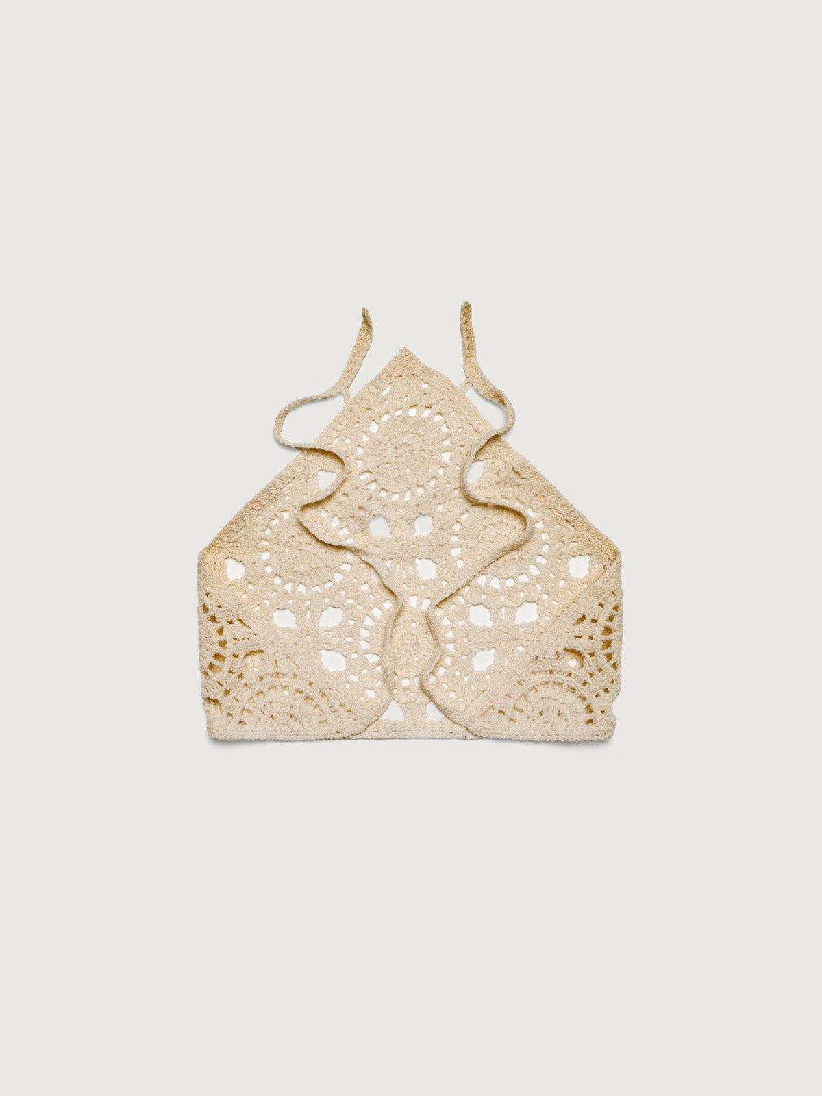 Women'S Acrylic Knitted Solid Color Flower Pastoral Headscarf Hair Accessories Hair Accessories - SAMIOLSWIM