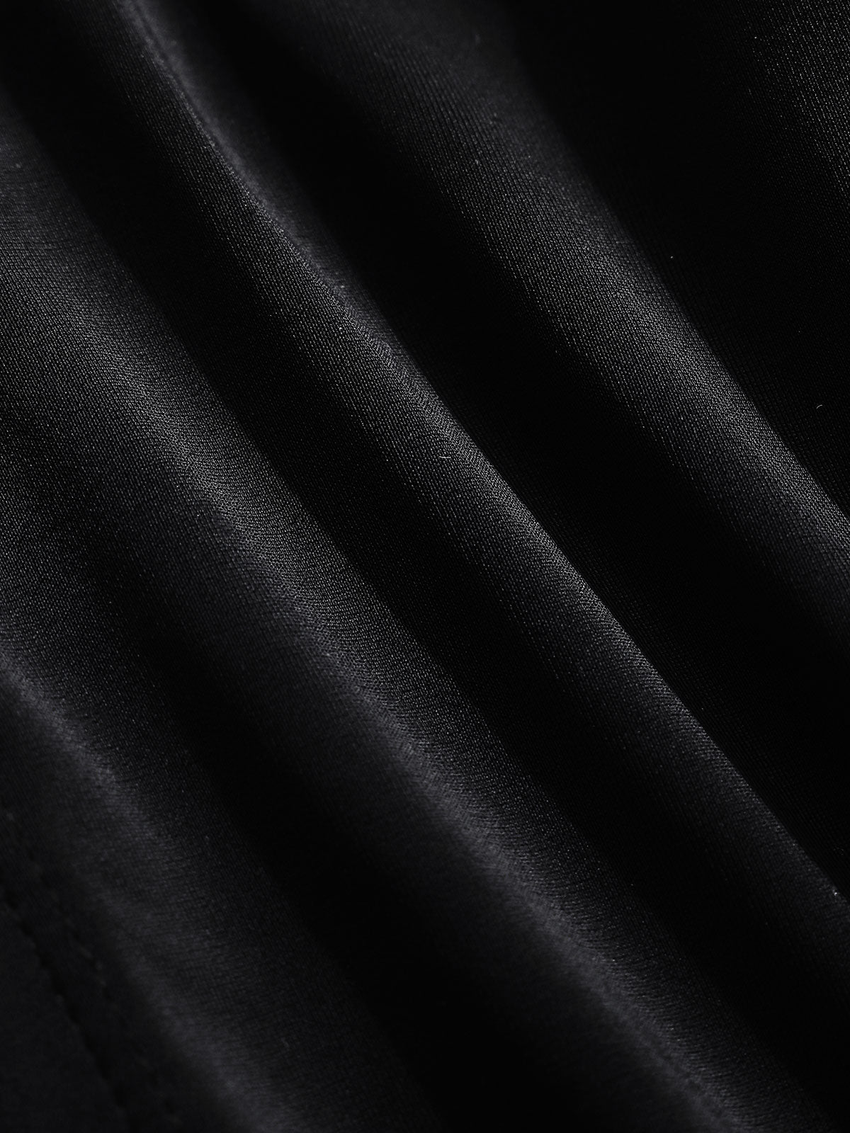 Black Backless Halter Tankini Swimsuit