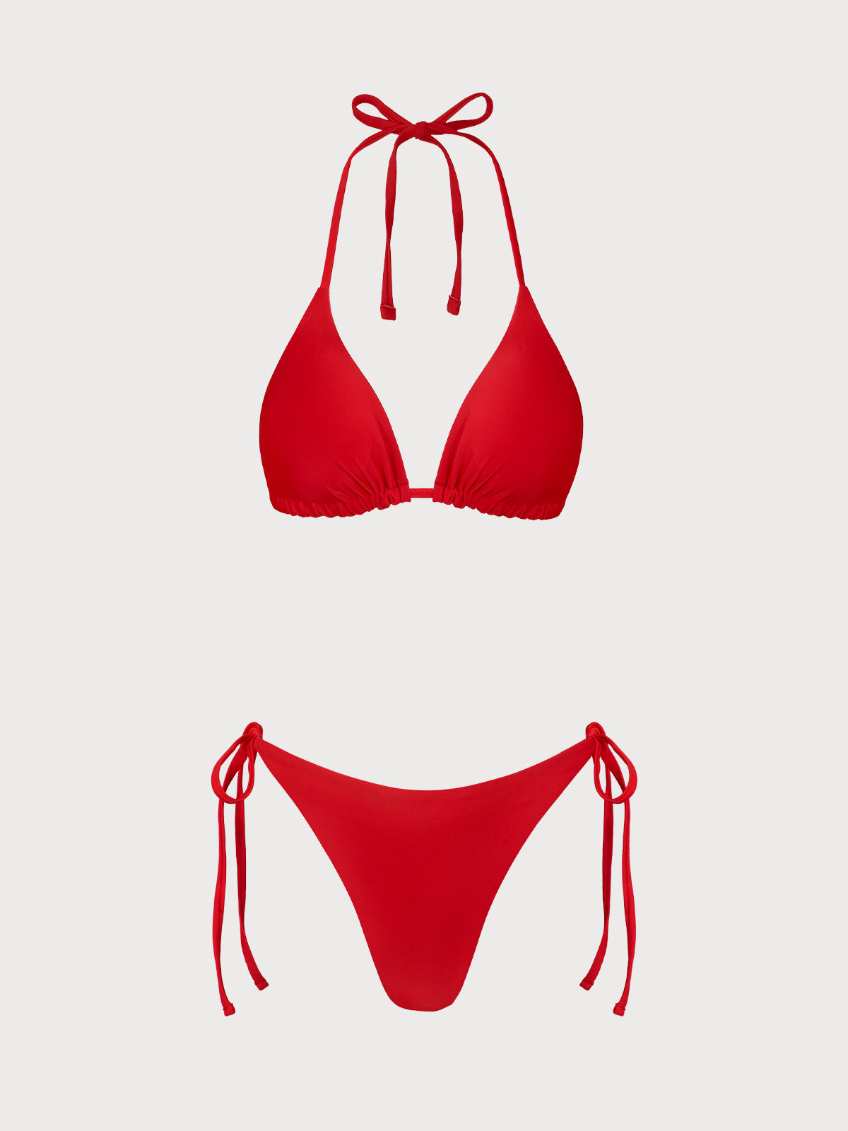Women'S Knitted Polyester Reversible Bikini Set Bikinis - SAMIOLSWIM