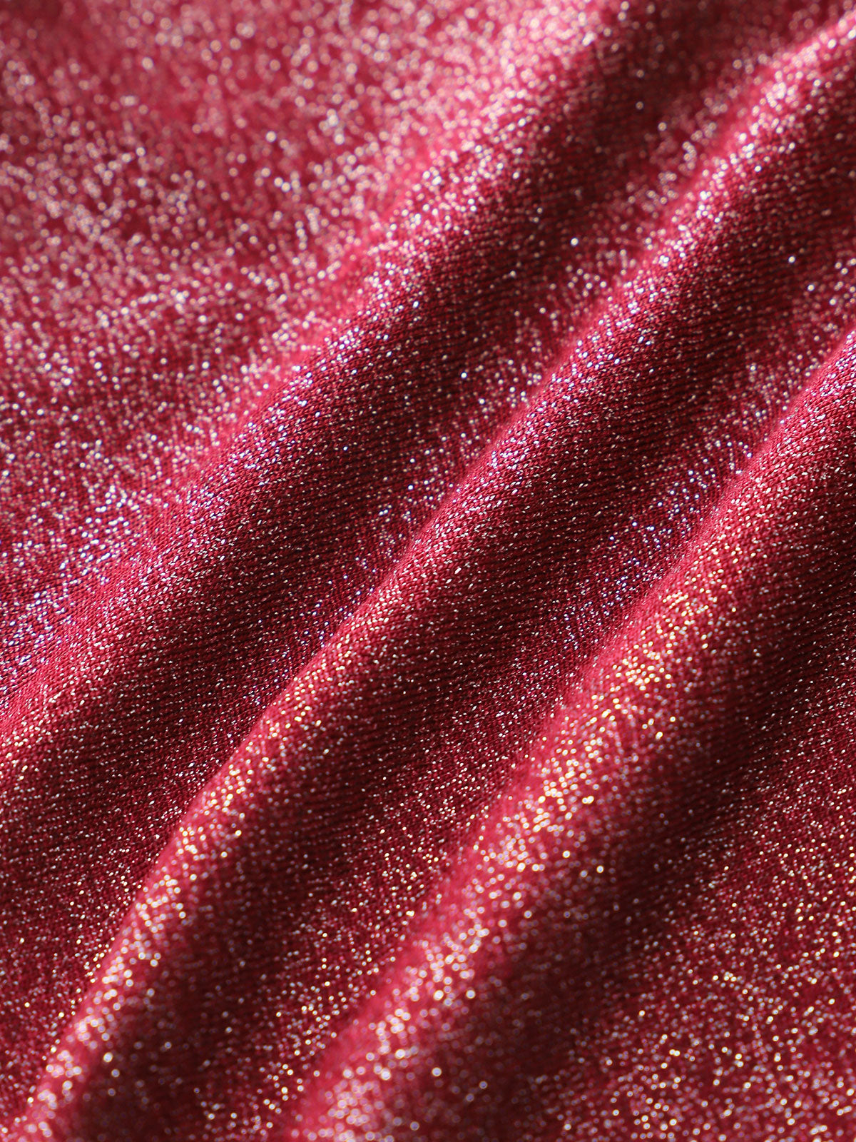 Women'S Nylon Knitted Glitter Underwire Bikini Set Bikinis - SAMIOLSWIM