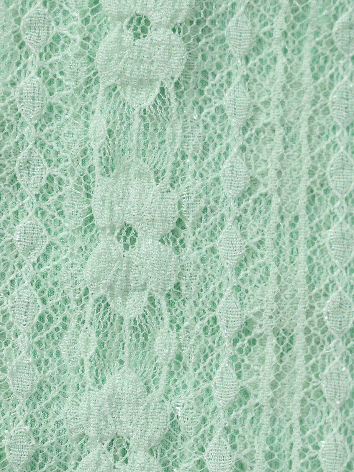 Women'S Nylon Knitted Lace Halter Neck Tankini Swimsuit Tankinis - SAMIOLSWIM