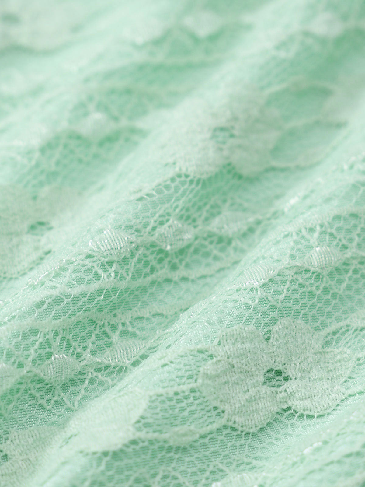 Women'S Nylon Knitted Lace Halter Neck Tankini Swimsuit Tankinis - SAMIOLSWIM