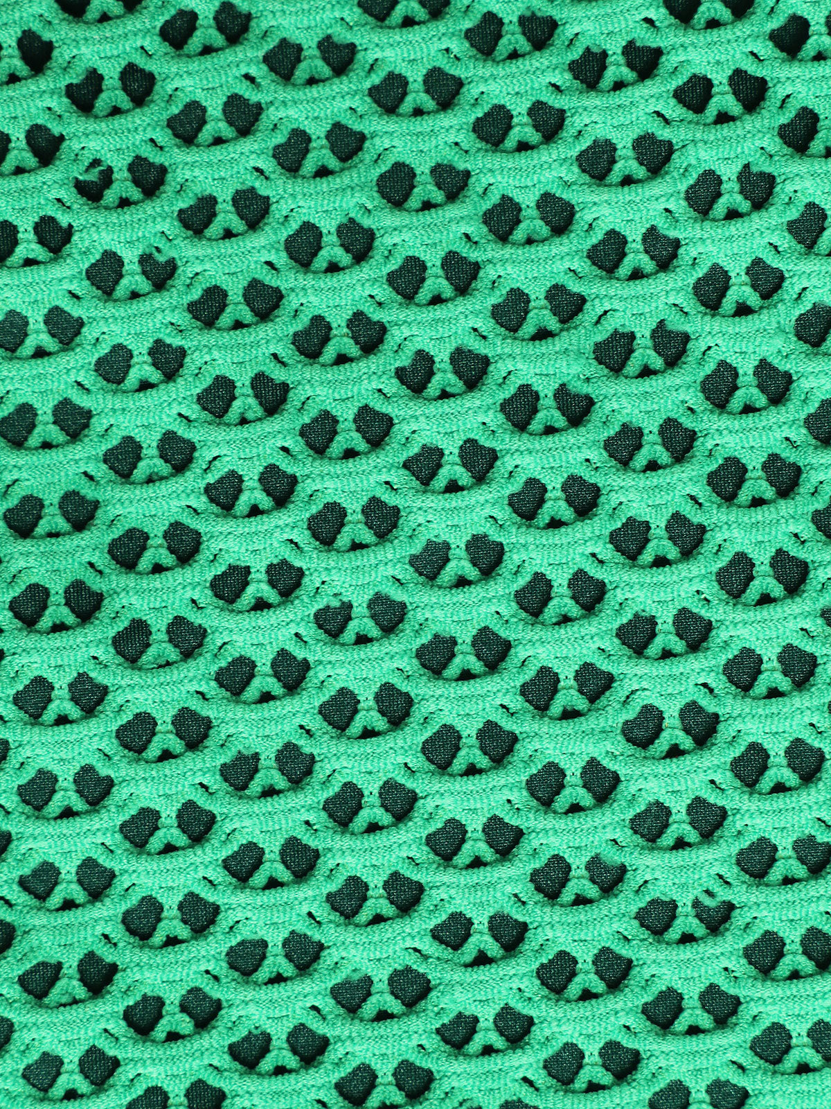 Women'S Nylon Knitted Mesh Ring Cutout Bikini Set Bikinis - SAMIOLSWIM