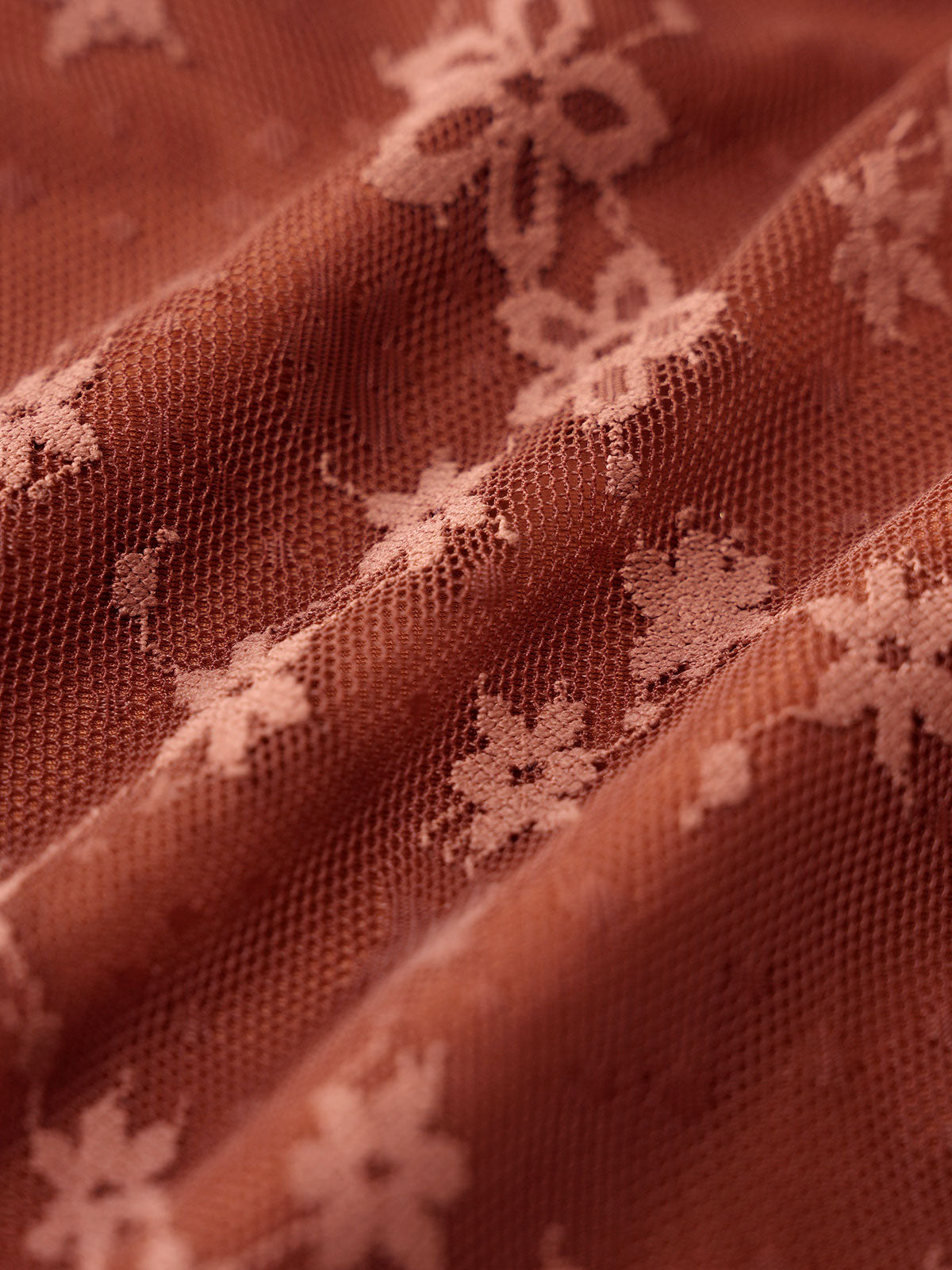 Women'S Nylon Woven Lace Flower Hollow Tankini Set Tankinis - SAMIOLSWIM