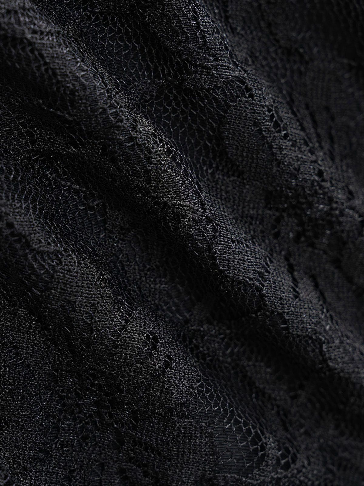 Women'S Nylon Woven Lace Mesh Front Tie Bikini Set Bikinis - SAMIOLSWIM