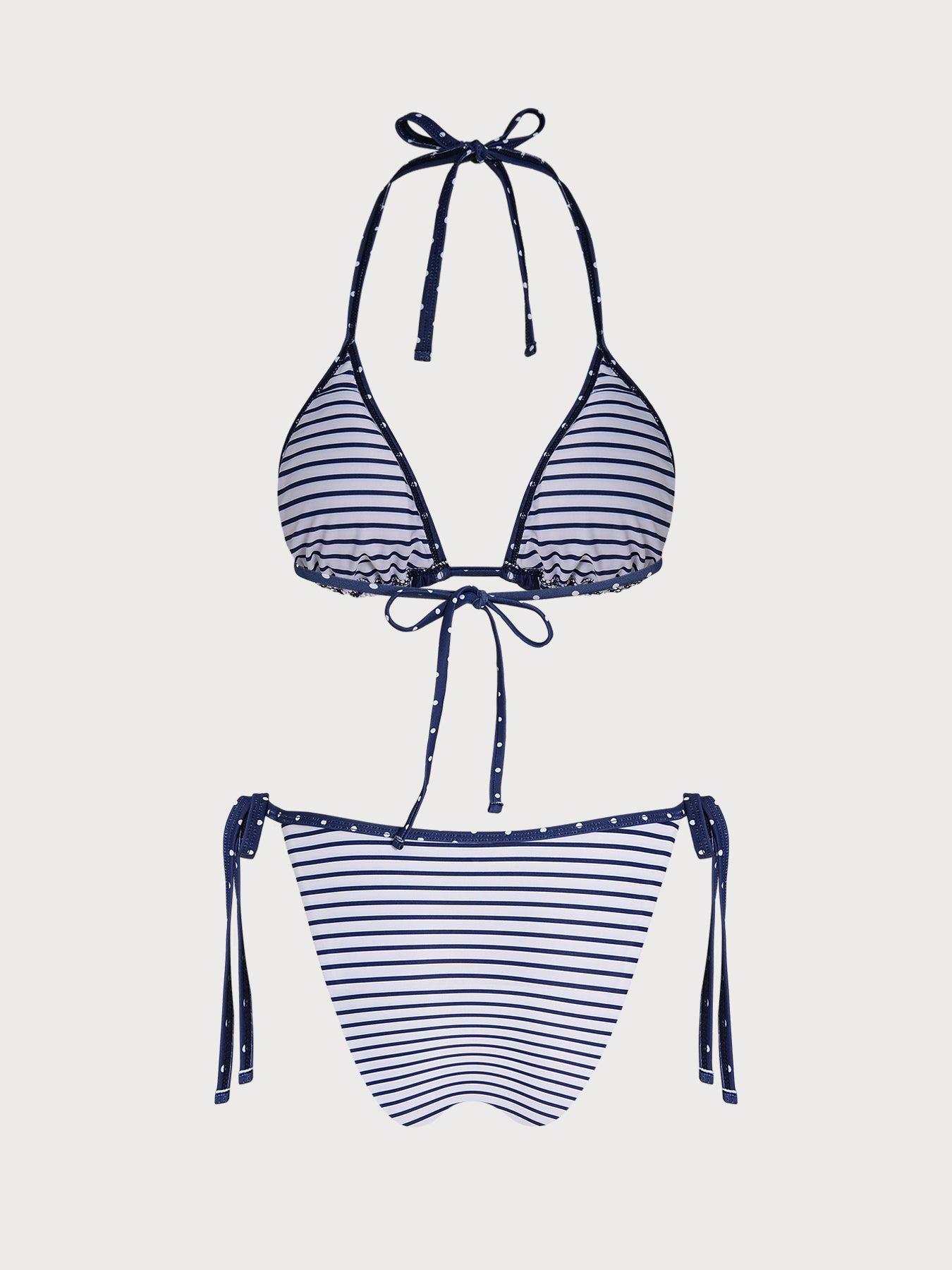 Women'S Polyester Knit Bikini Set Bikinis - SAMIOLSWIM