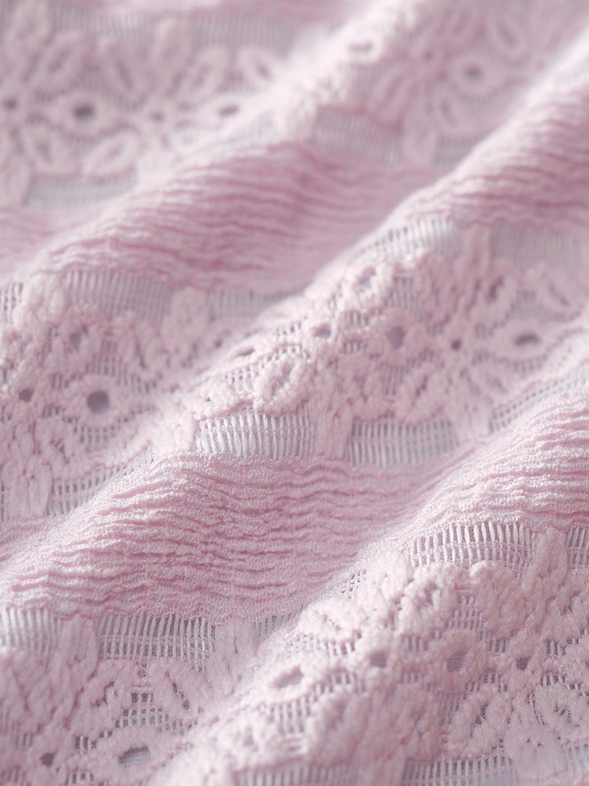 Women'S Polyester Knit Contrast Lace Bikini Set Bikinis - SAMIOLSWIM