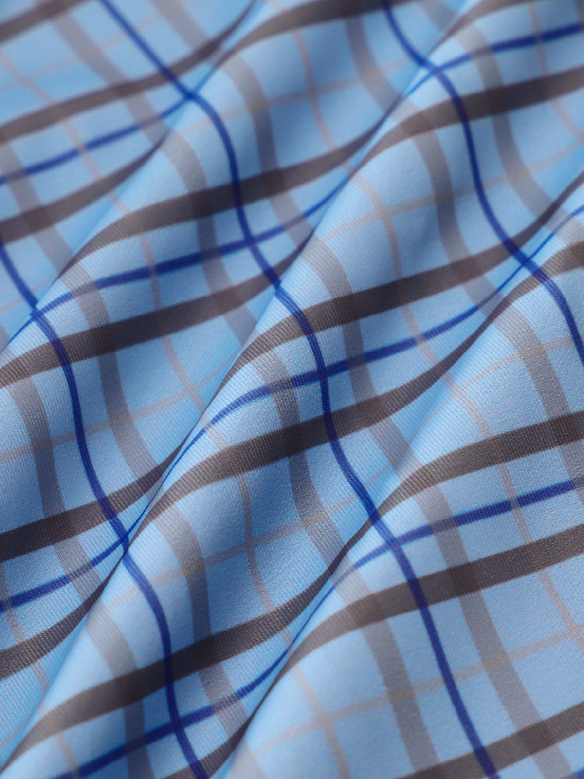 Women'S Polyester Knit Contrast Lace Plaid Print Tankini Three-Piece Swimsuit Tankinis - SAMIOLSWIM