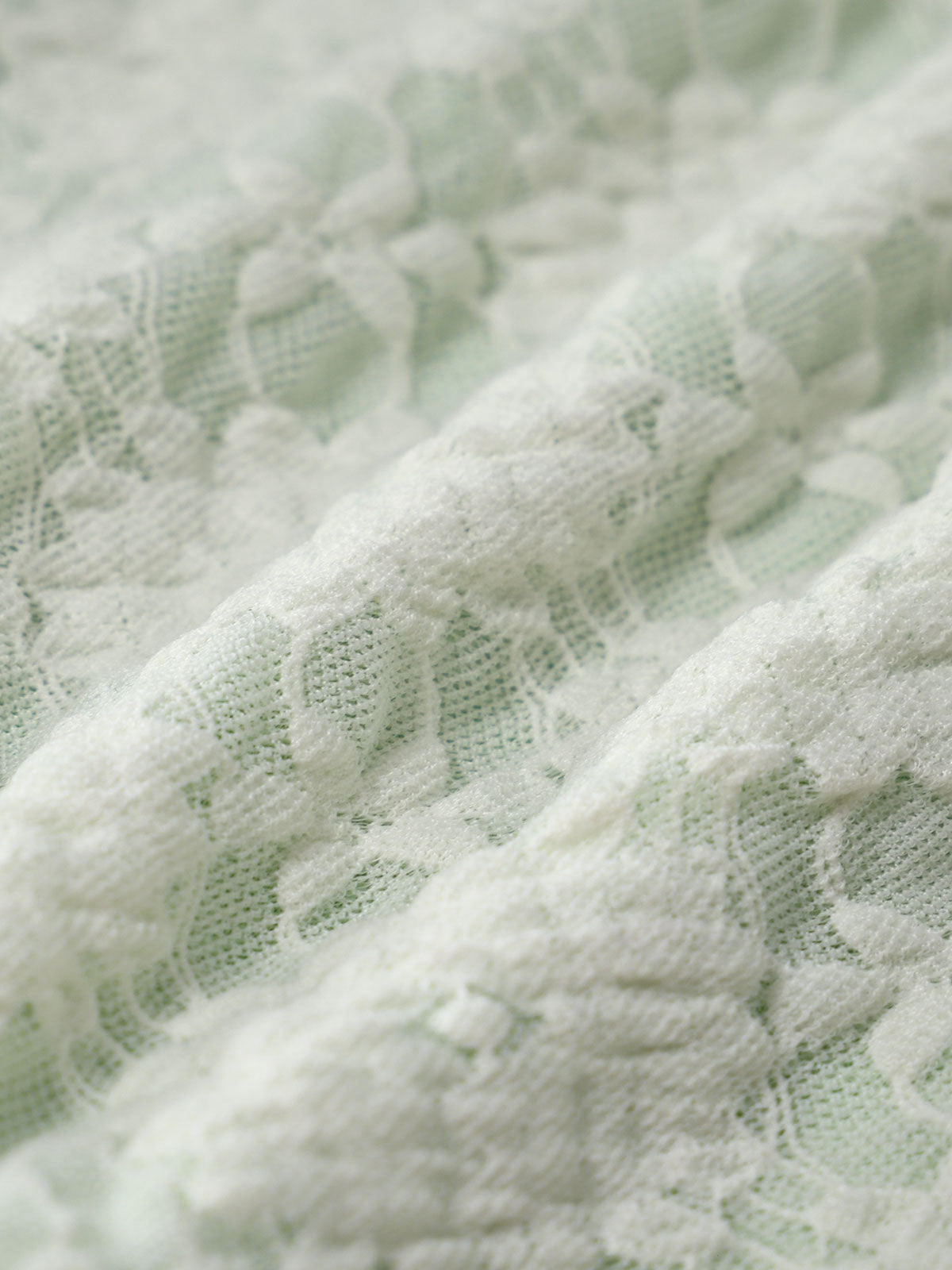 Women'S Polyester Knit Contrast Lace Tankini Swimsuit Tankinis - SAMIOLSWIM