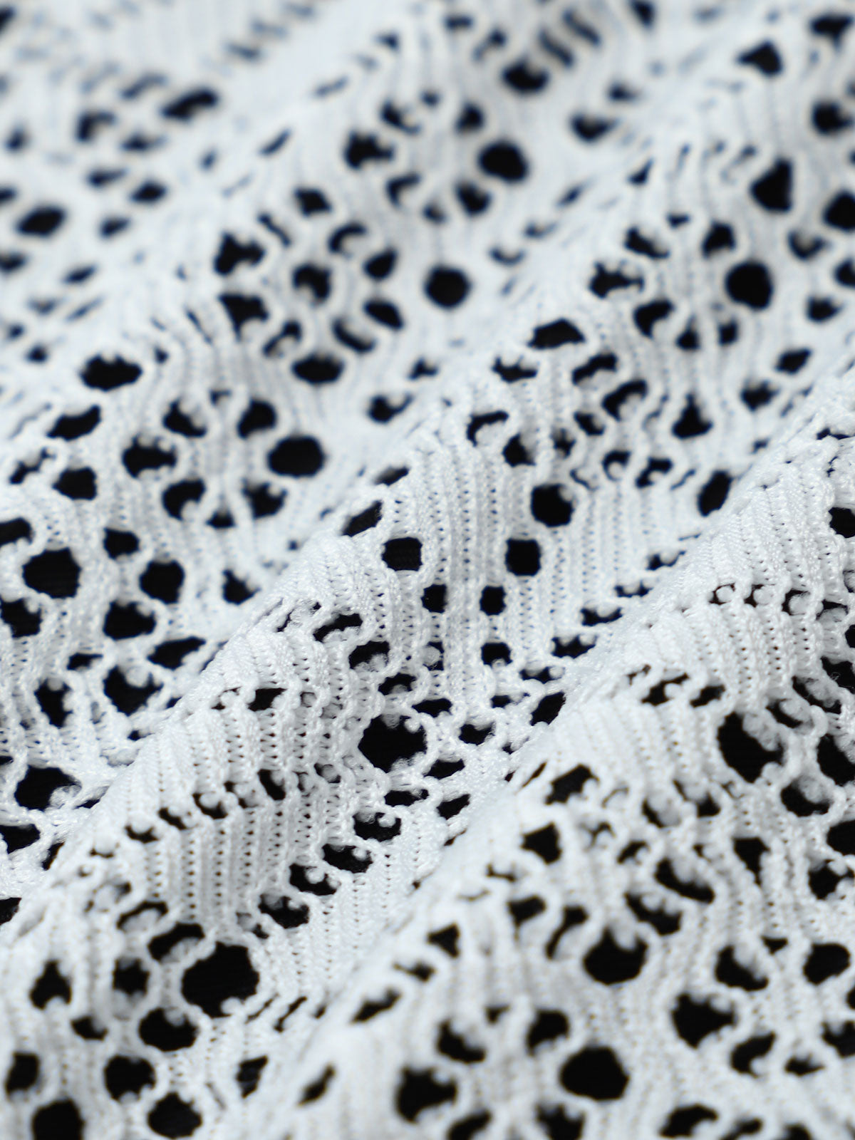 Women'S Polyester Knit Contrast Mesh Bikini Set Bikinis - SAMIOLSWIM