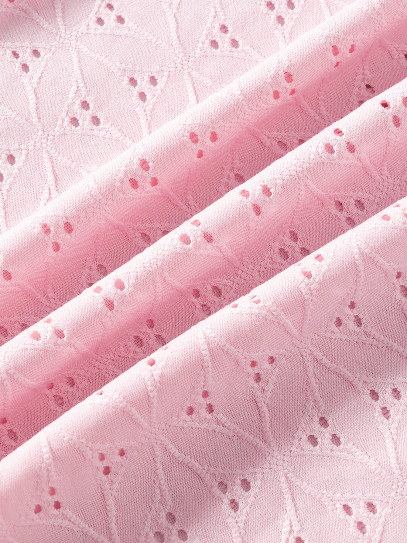 Women'S Polyester Knit Front Tie Ruffle Bikini Set Bikinis - SAMIOLSWIM