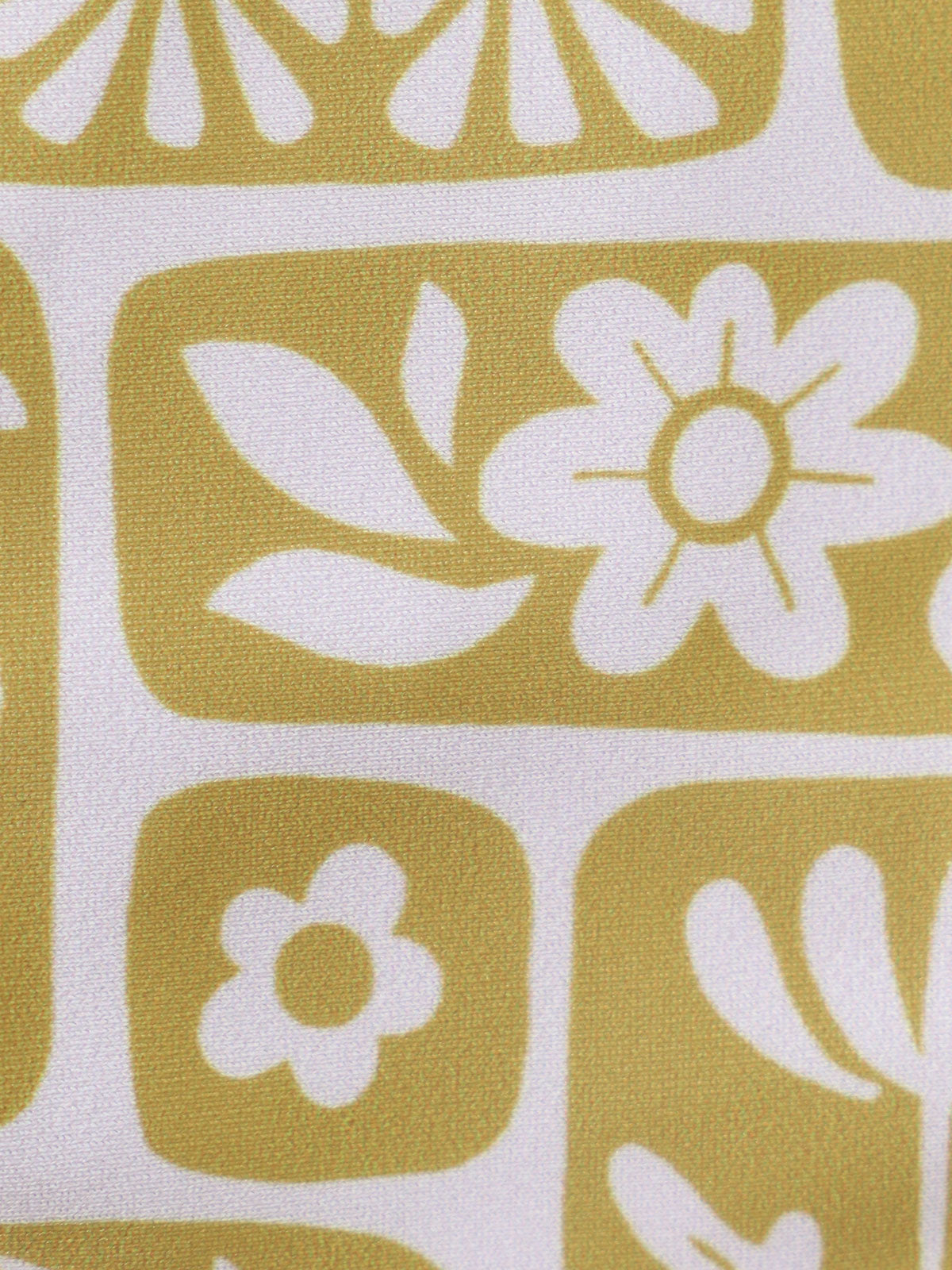 Women'S Polyester Knit Geometric Print Bikini Set Bikinis - SAMIOLSWIM