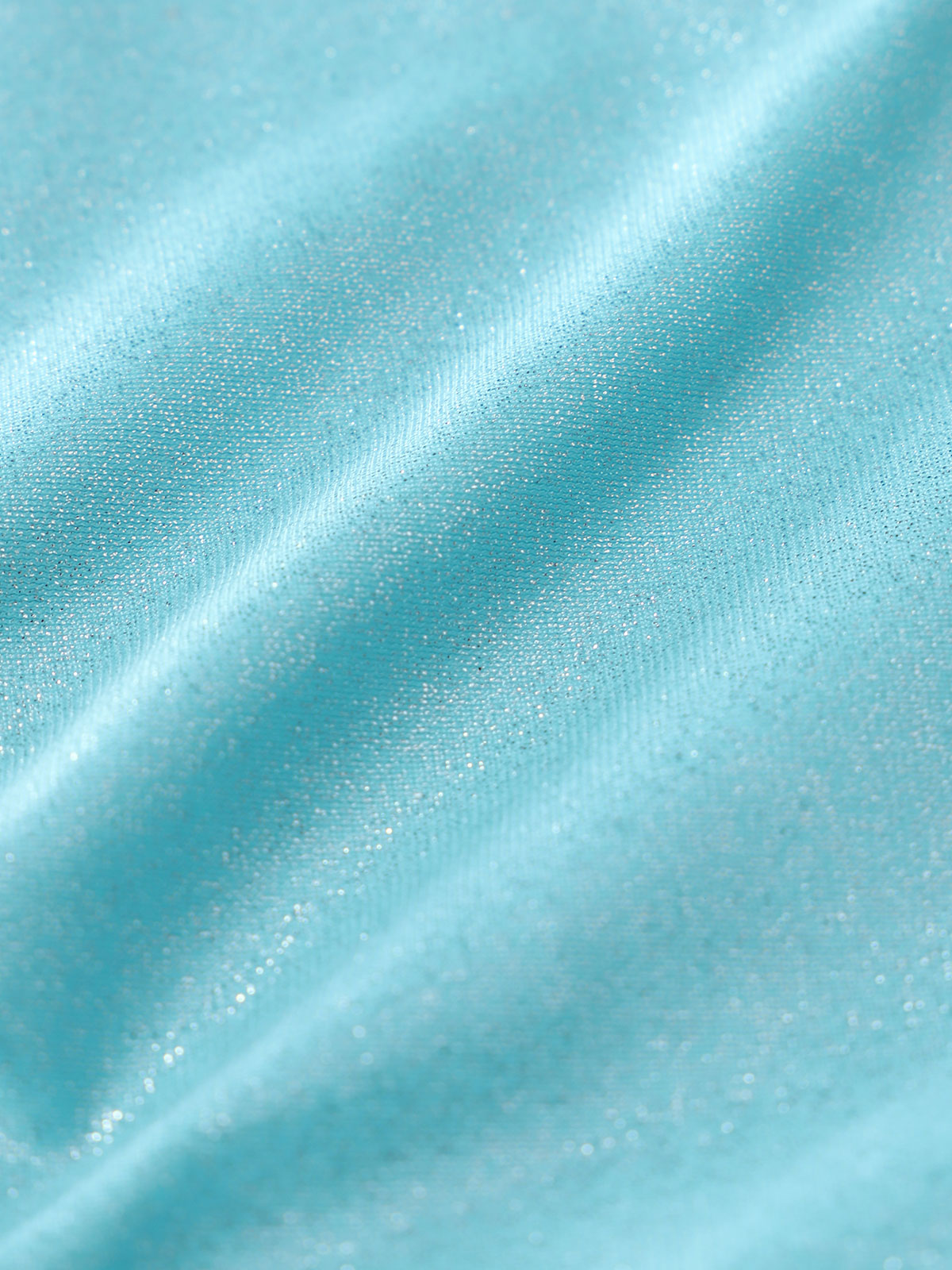 Women'S Polyester Knit Glitter Color Beaded Bikini Set Bikinis - SAMIOLSWIM