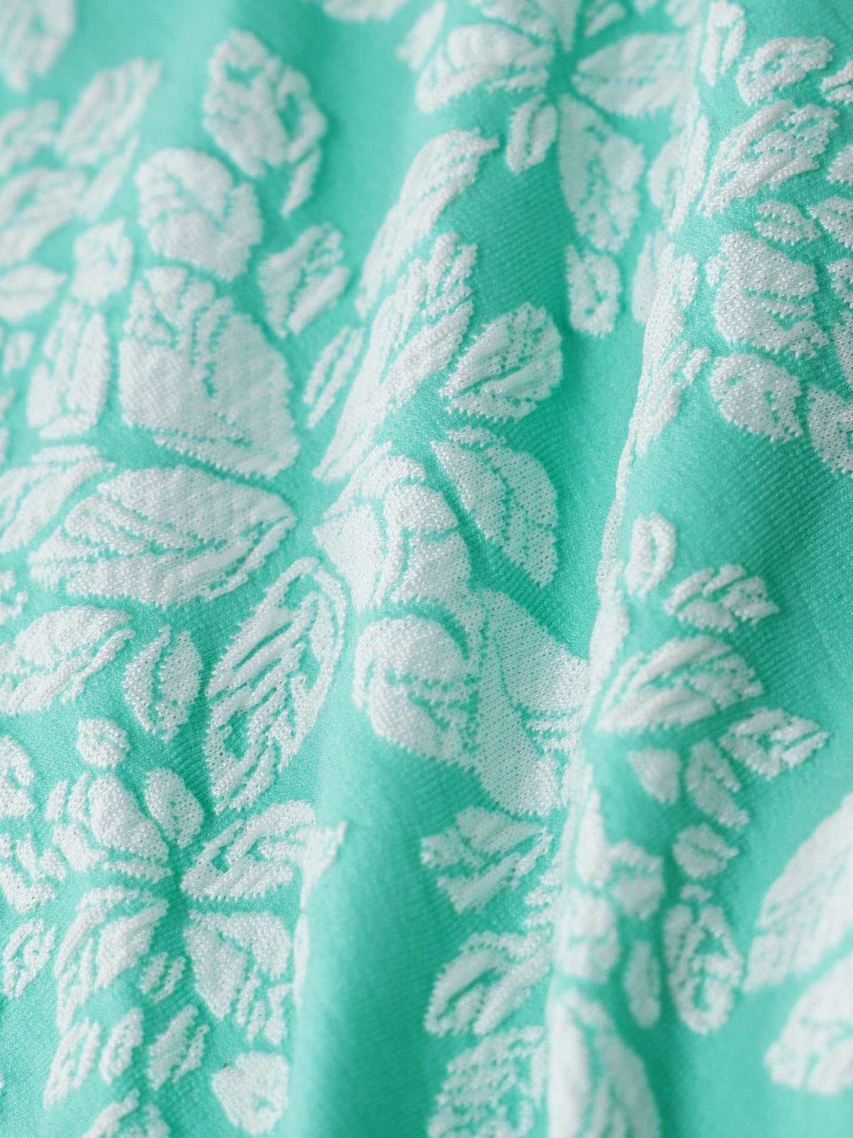 Women'S Polyester Knit Jacquard Contrast Tankini Set Tankinis - SAMIOLSWIM