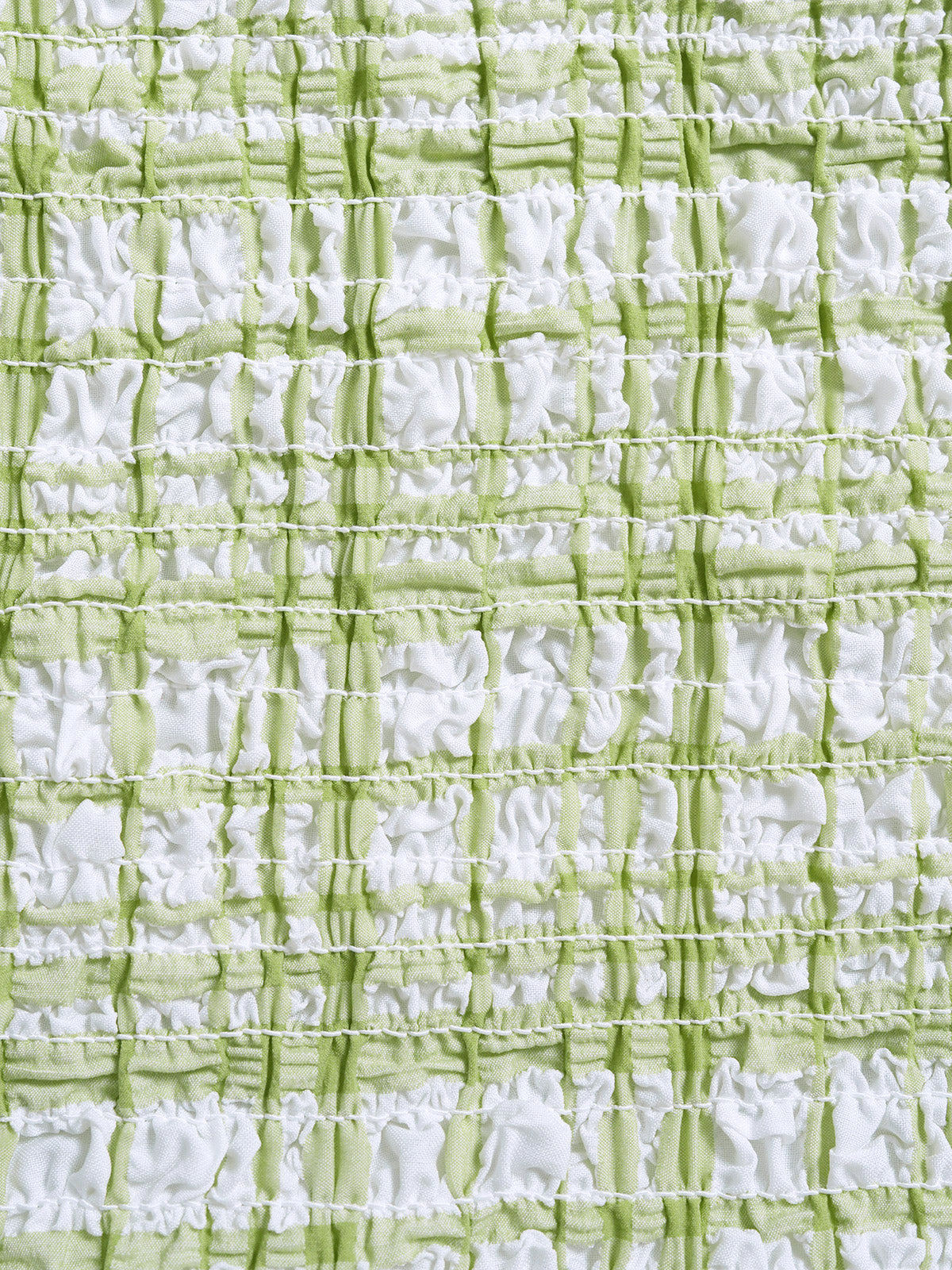 Women'S Polyester Knit Plaid Ruched Tankini Swimsuit Tankinis - SAMIOLSWIM