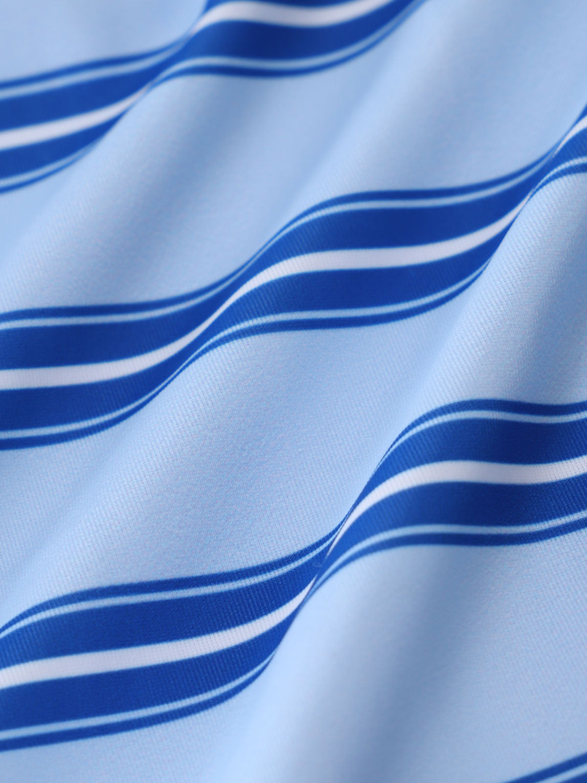 Women'S Polyester Knit Striped Contrast Tankini Swimsuit Tankinis - SAMIOLSWIM