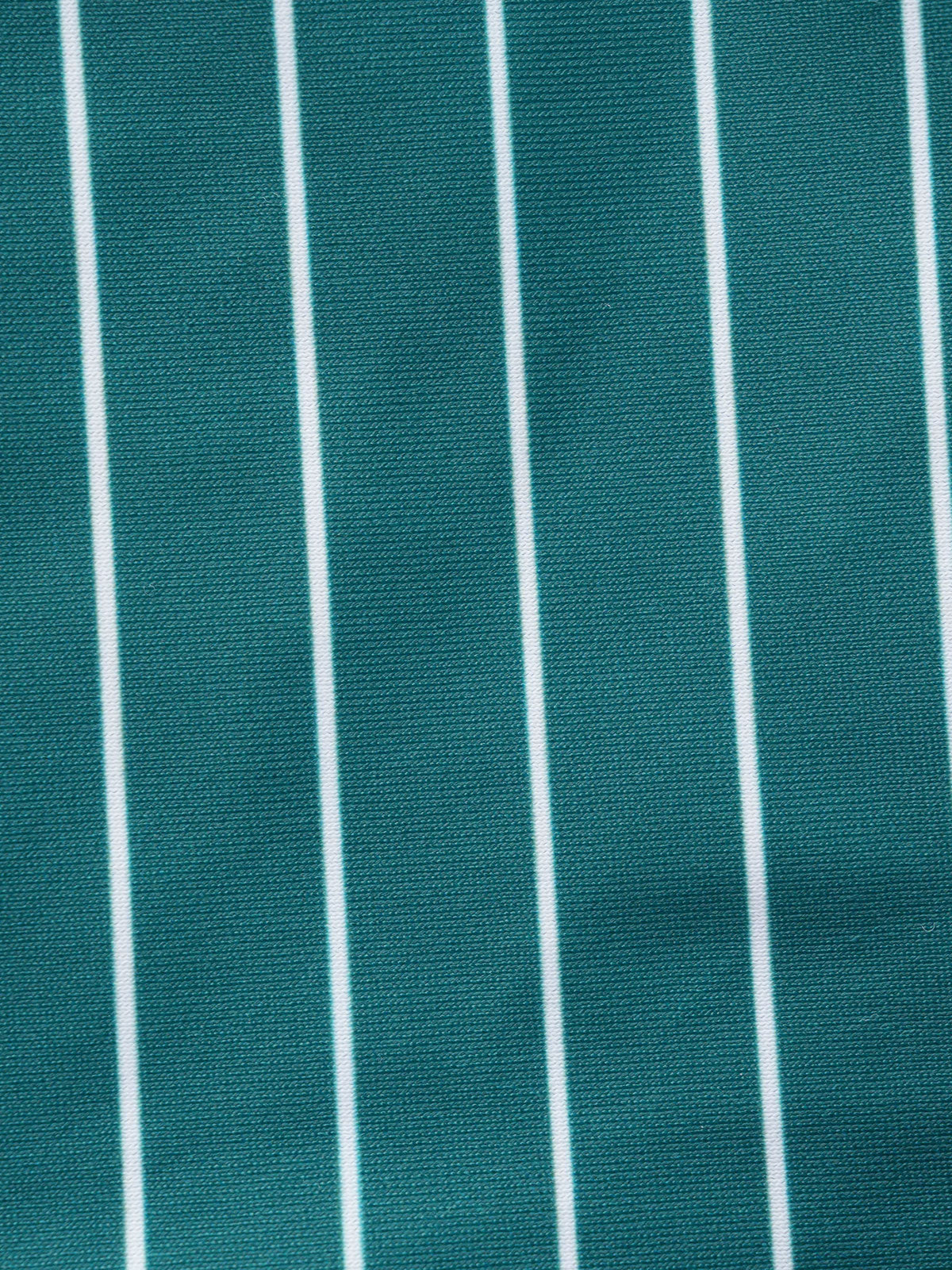 Women'S Polyester Knit Striped Printed Shorts Bikini Set Bikinis - SAMIOLSWIM