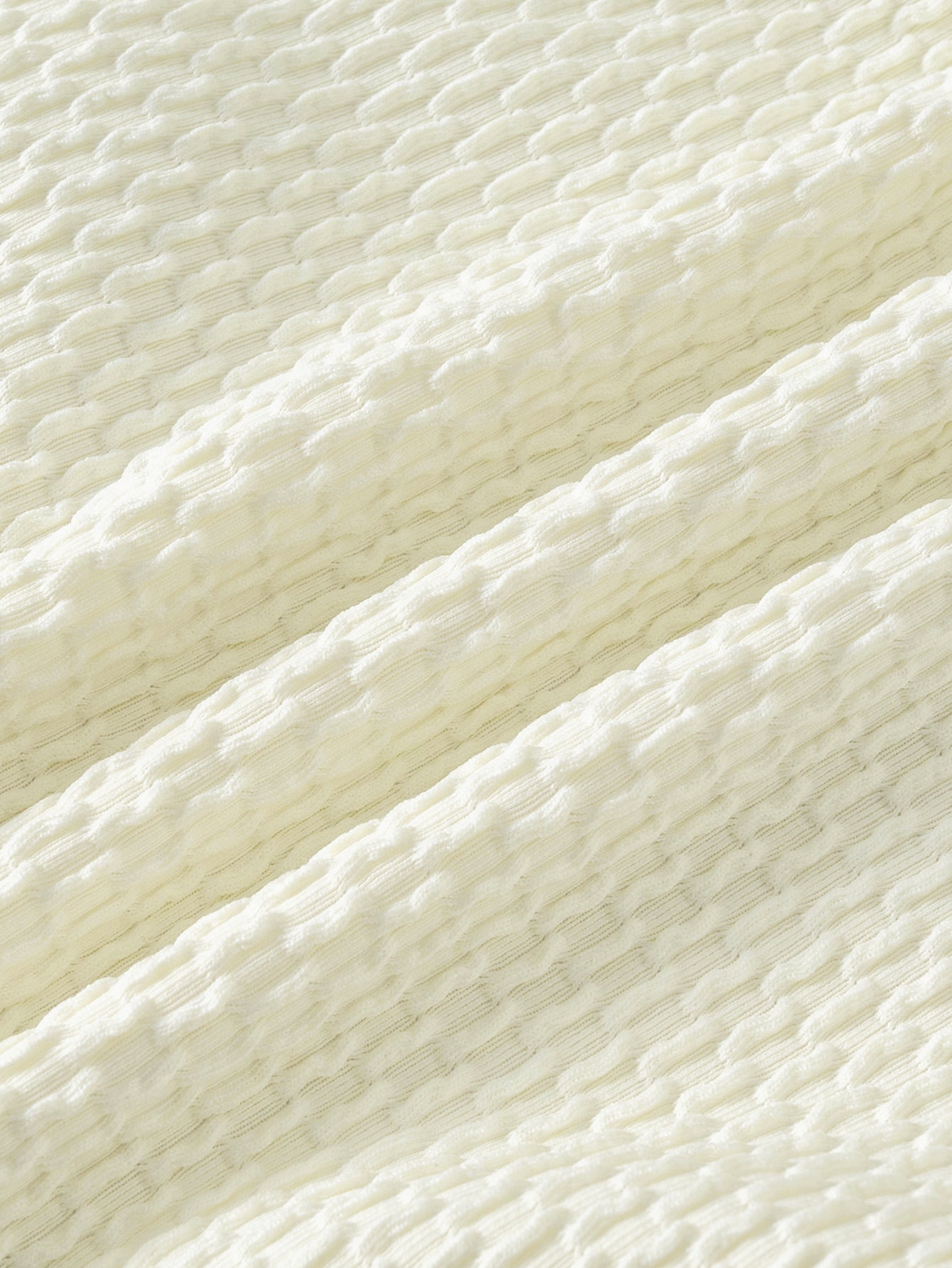 Women'S Polyester Knitted Contrast Flower Bud One-Piece Swimsuit One-Pieces - SAMIOLSWIM