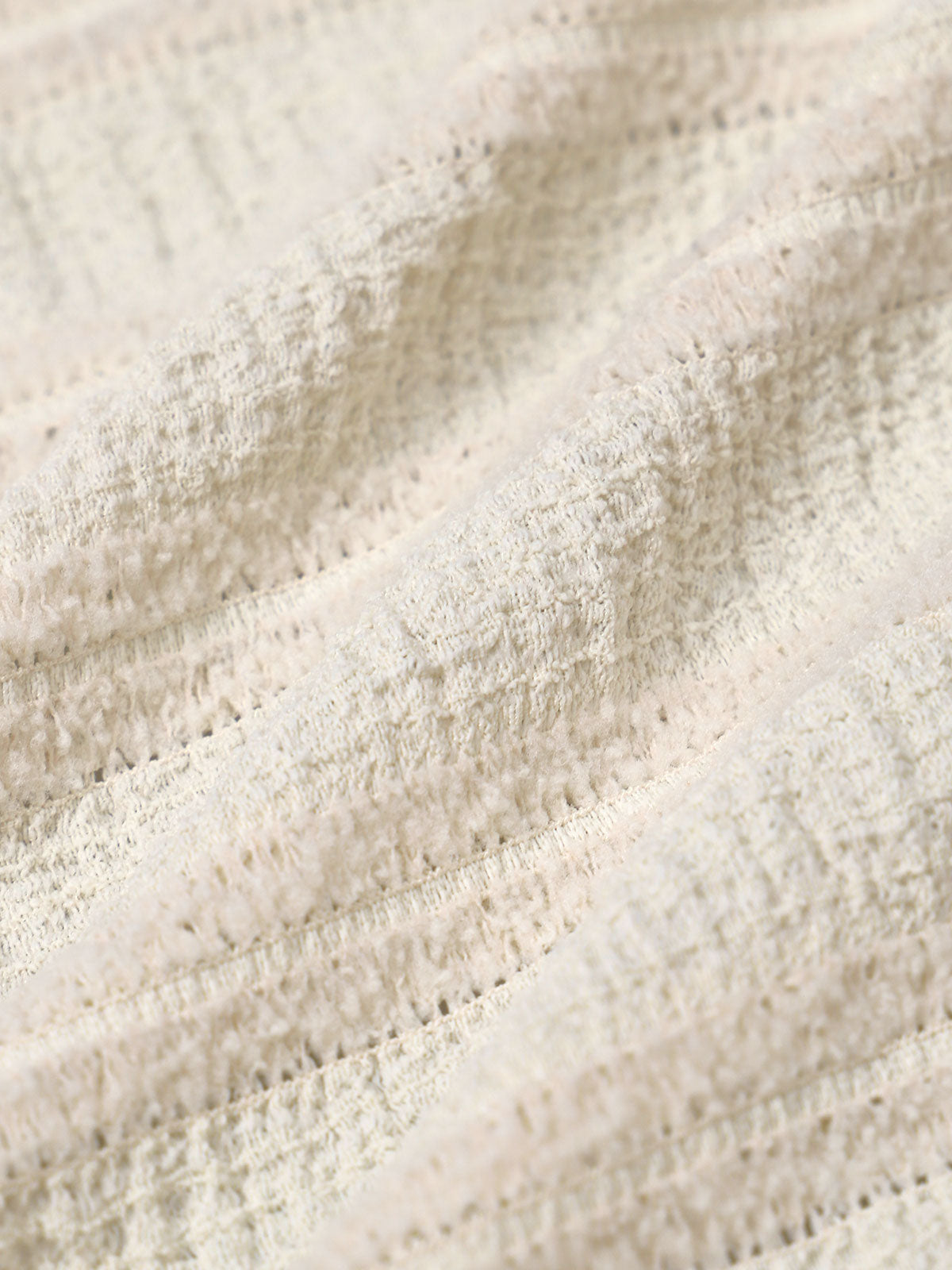 Women'S Polyester Knitted Deep V Front Button Tankini Swimsuit Tankinis - SAMIOLSWIM