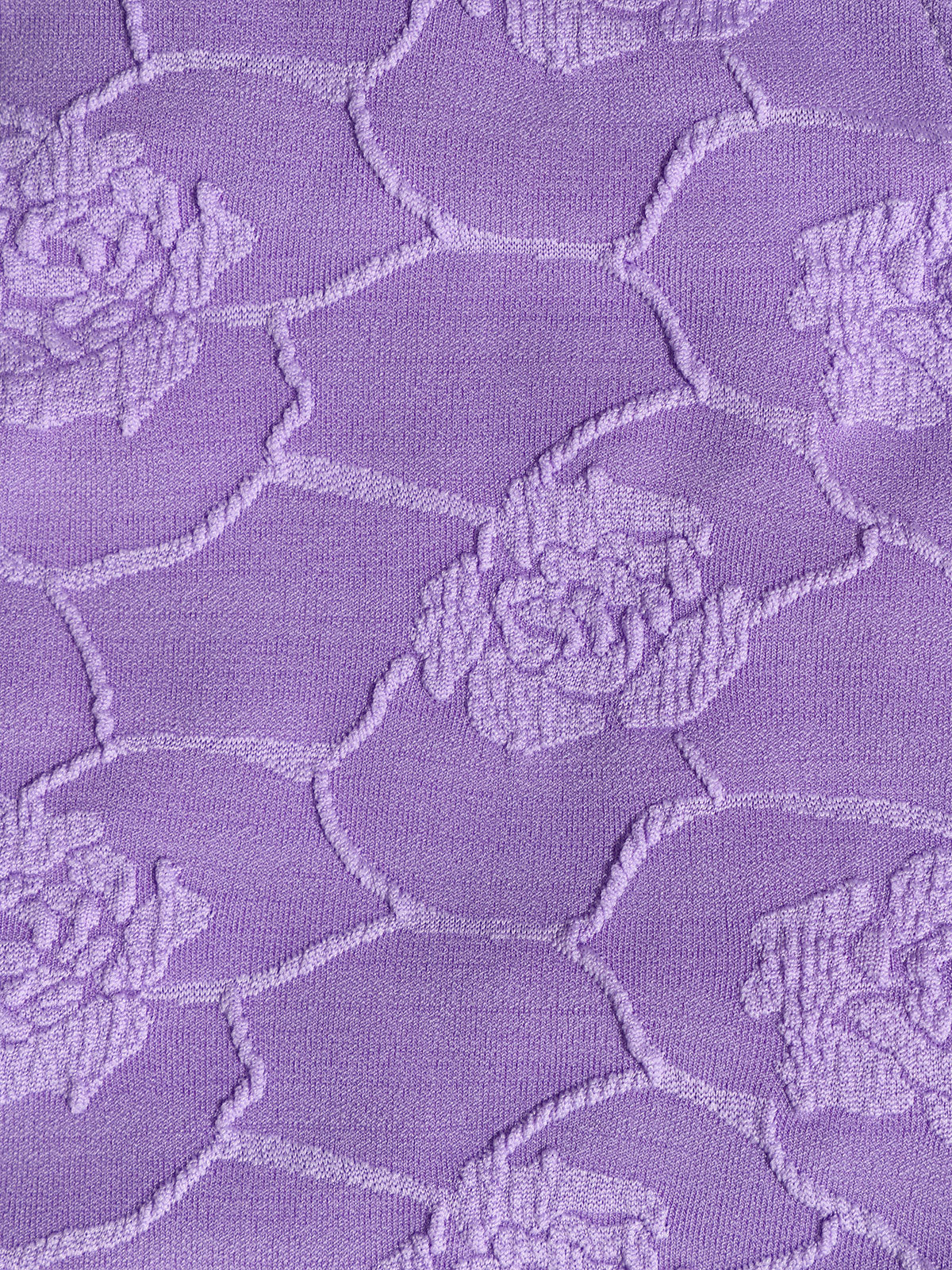 Women'S Polyester Knitted Hollow Ruffle Bikini Set Bikinis - SAMIOLSWIM