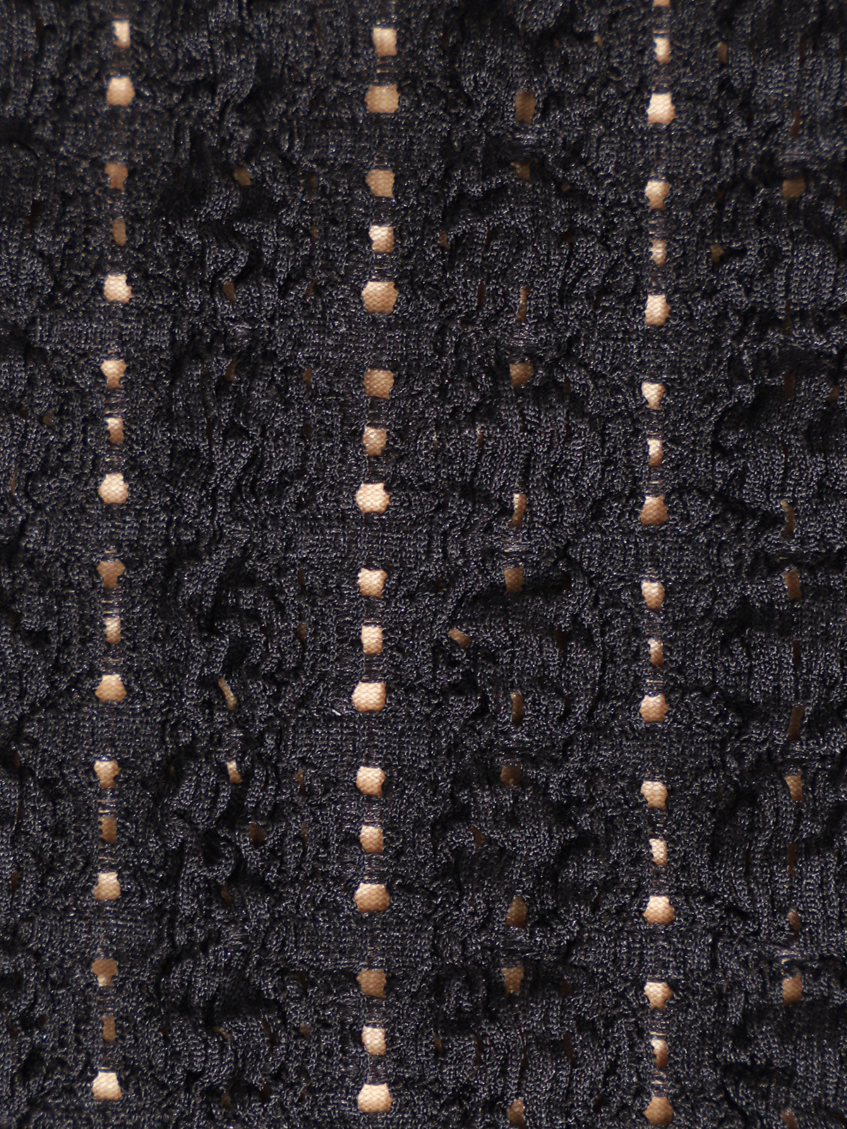 Women'S Polyester Knitted Hollow Wrinkled One-Piece Swimsuit One-Pieces - SAMIOLSWIM