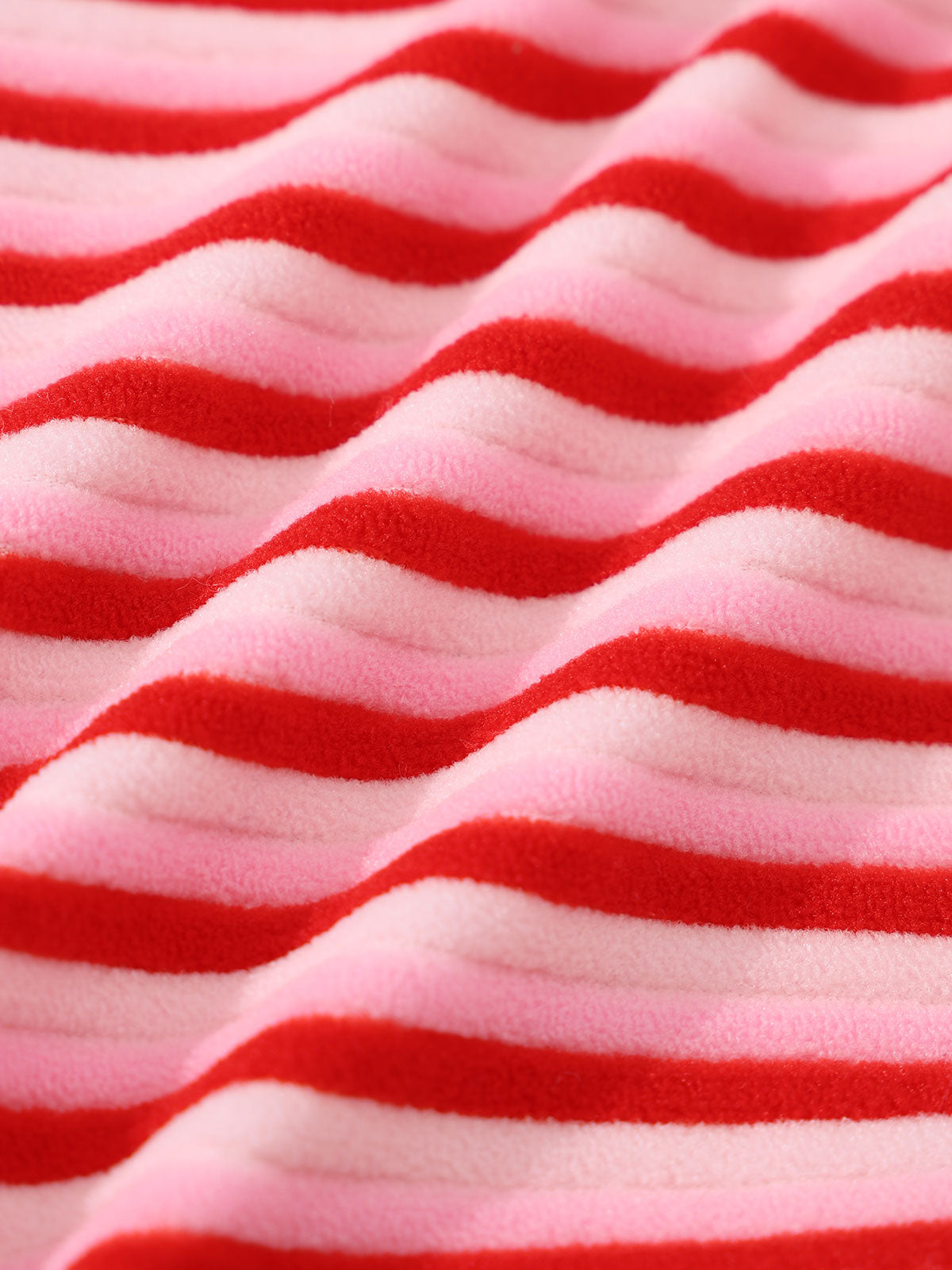 Women'S Polyester Knitted Striped Bow V-Shaped Bikini Set Bikinis - SAMIOLSWIM