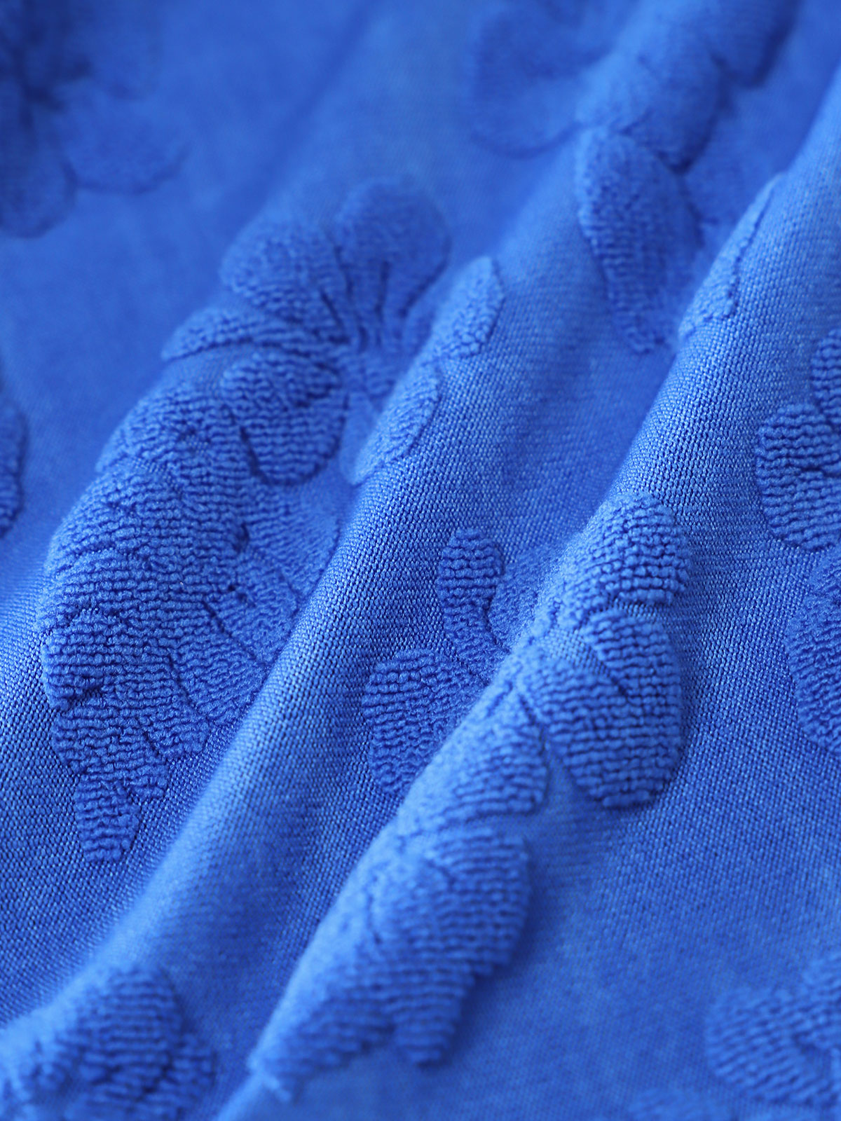 Women'S Polyester Knitted Tropical Floral Terry Tankini Swimsuit Tankinis - SAMIOLSWIM