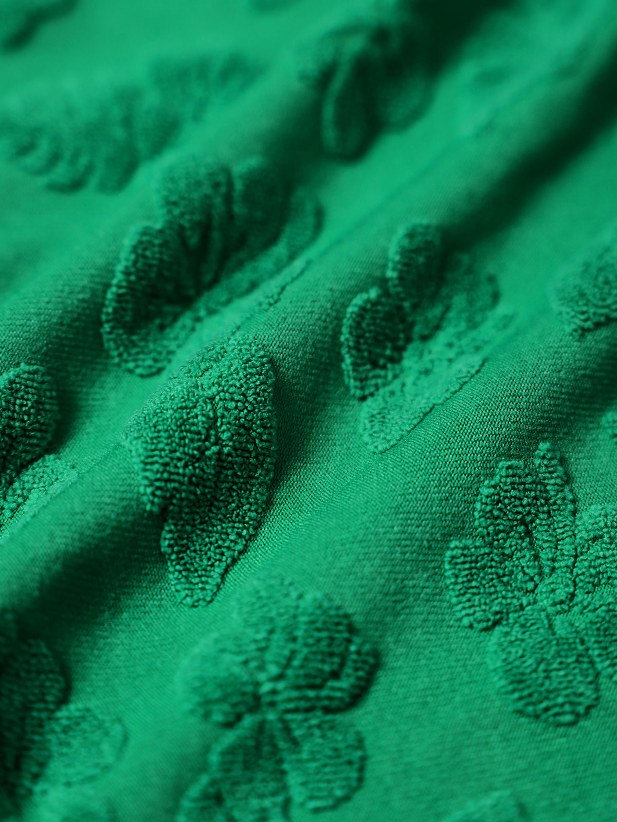 Women'S Polyester Knitted Tropical Floral Terry Tankini Swimsuit Tankinis - SAMIOLSWIM