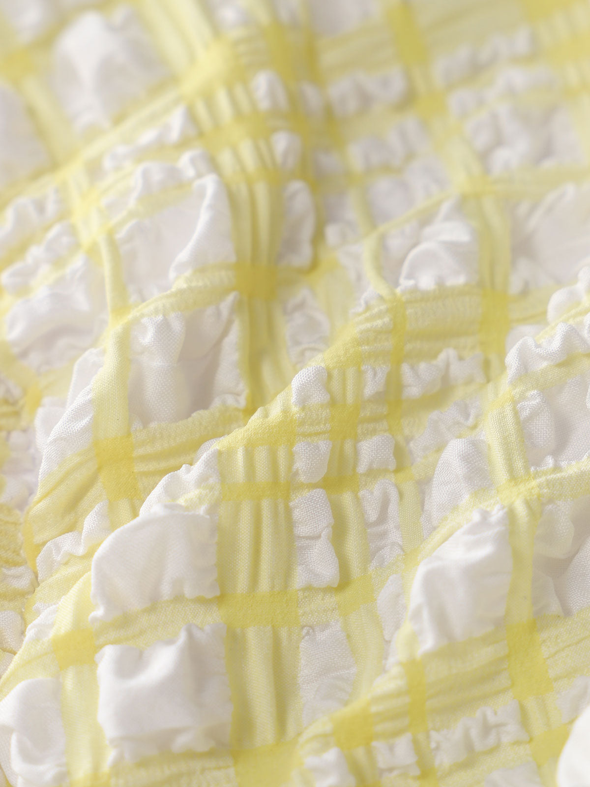 Women'S Polyester Woven Plaid Pendant Decoration Bikini Set Bikinis - SAMIOLSWIM