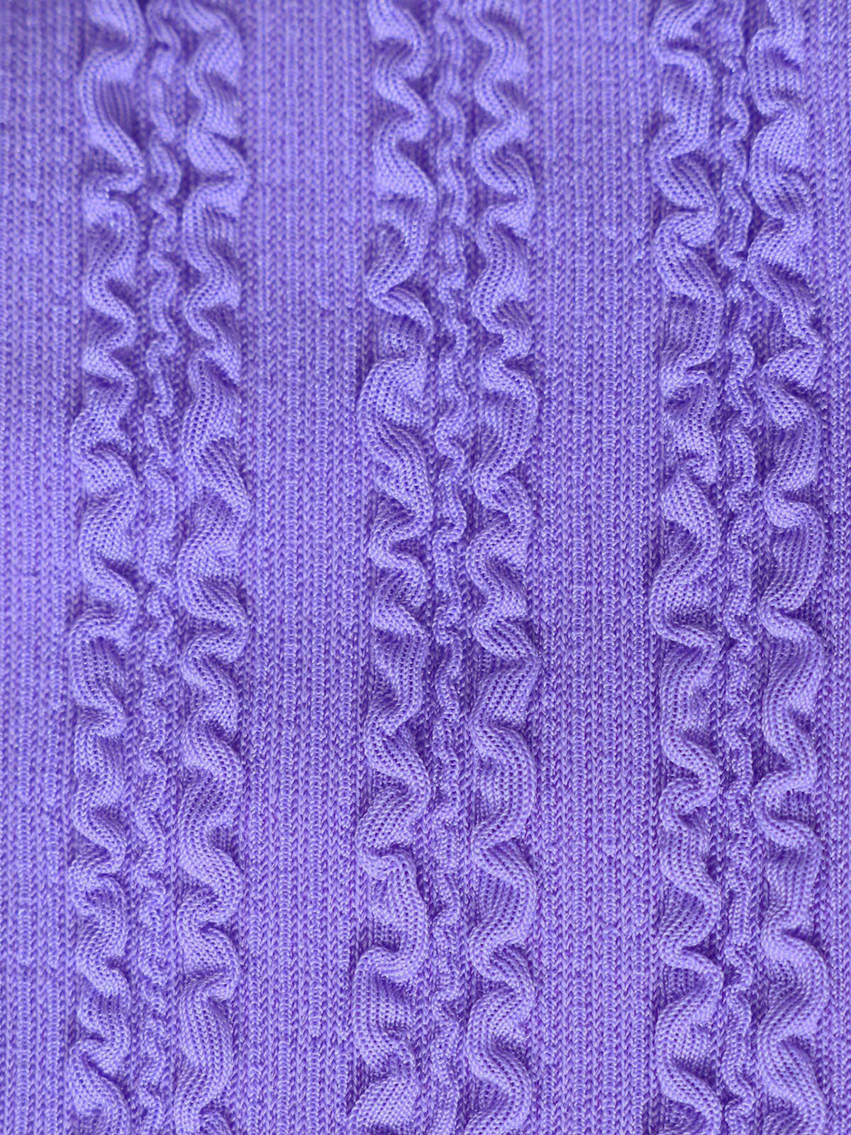 Women'S Woven Polyester Jacquard Tie-Front Tankini Swimsuit Tankinis - SAMIOLSWIM