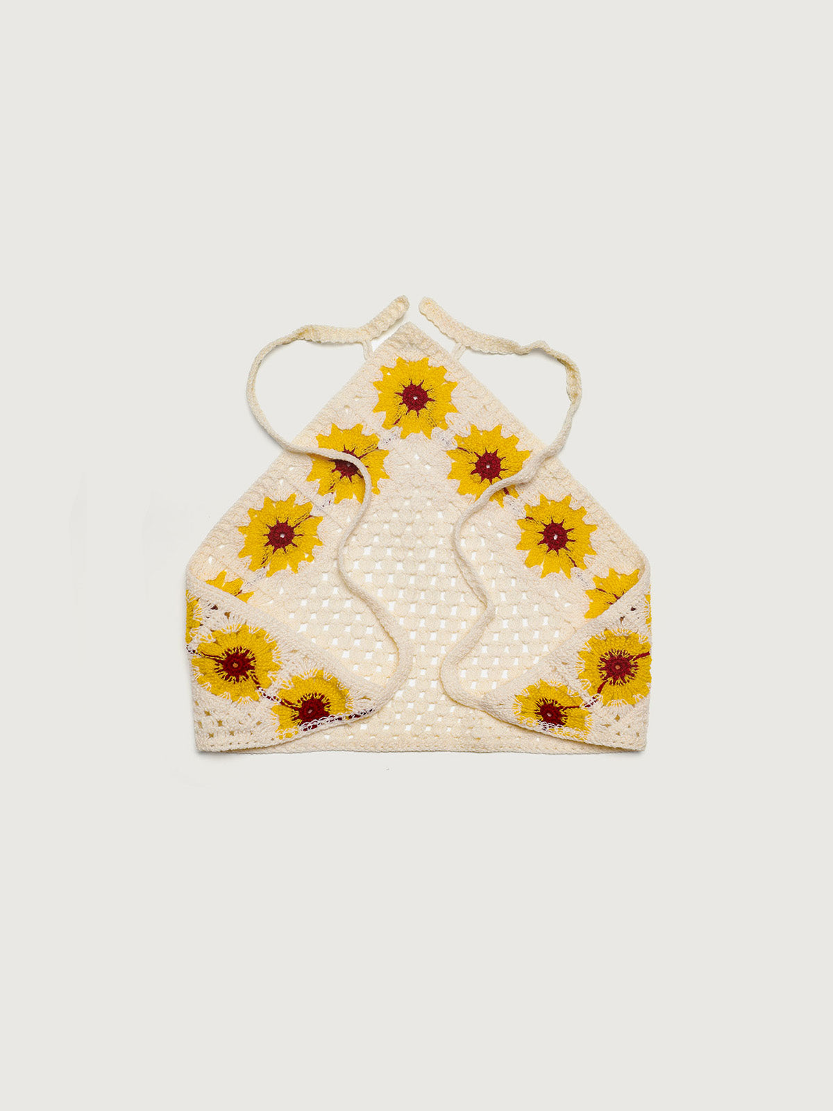 Women's acrylic knitted sunflower headband hair accessories Hair Accessories - SAMIOLSWIM