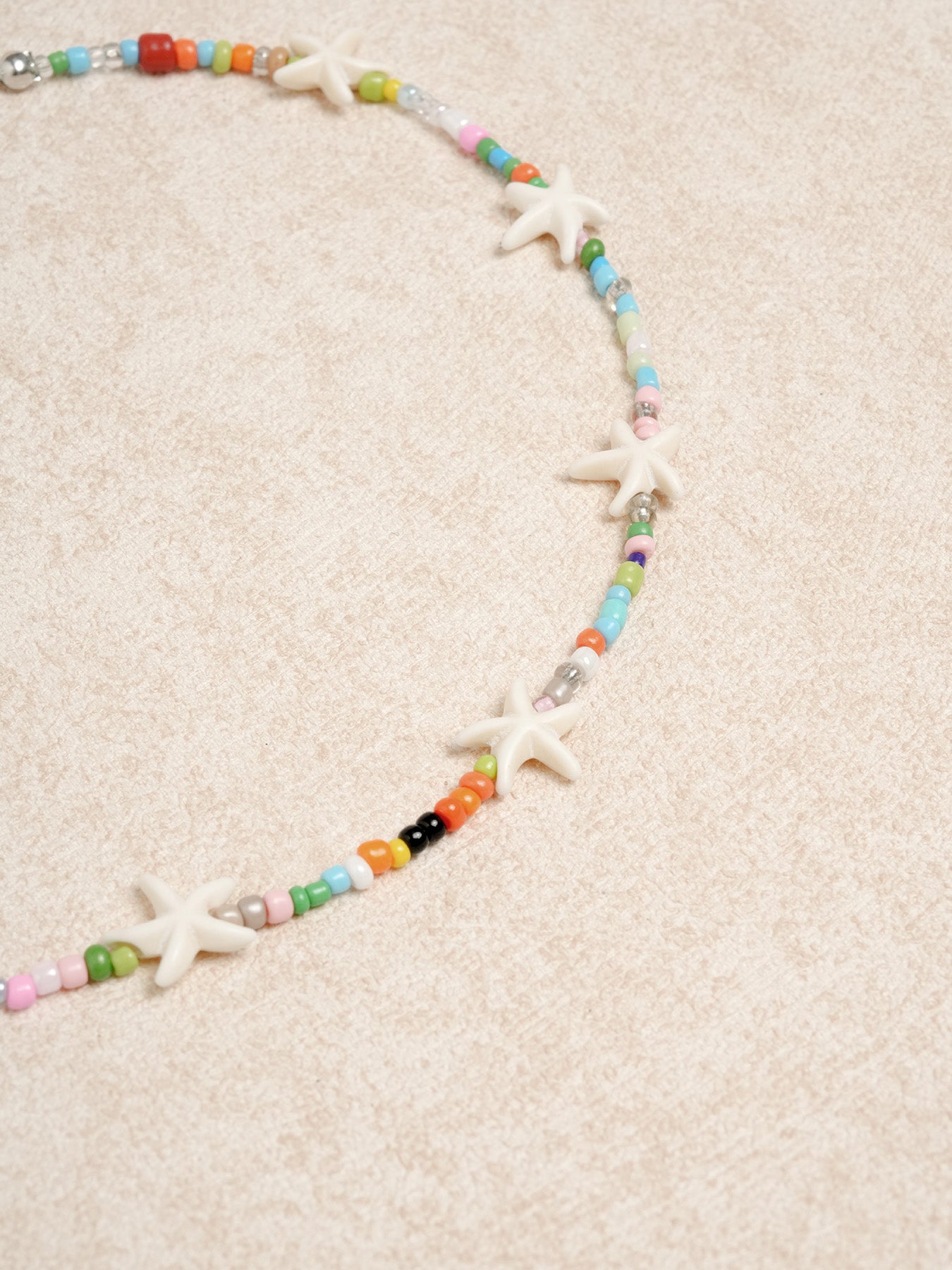 Women's beaded starfish pendant necklace Necklaces - SAMIOLSWIM