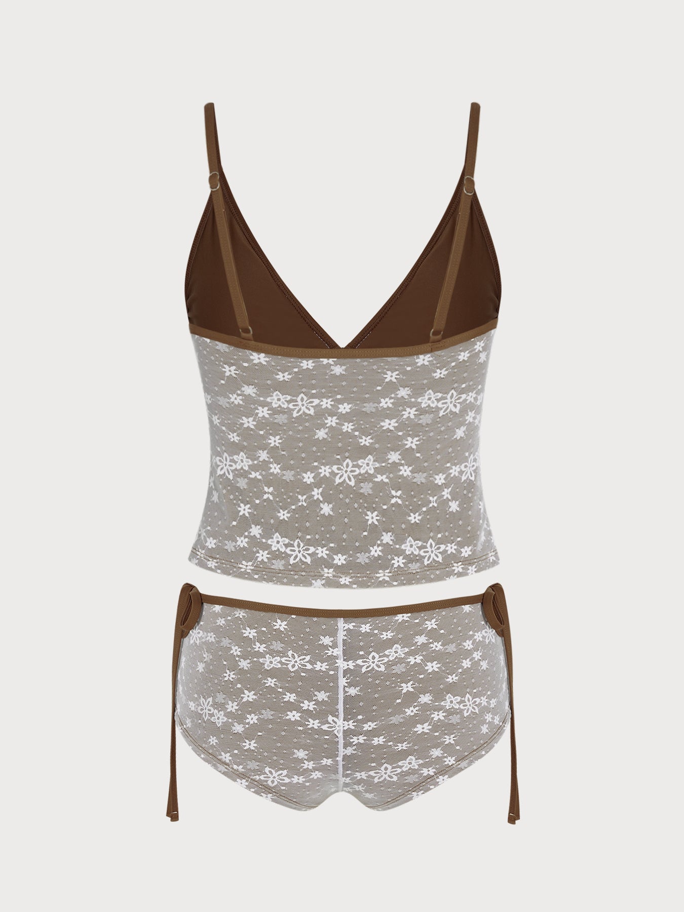 Women's Knit Tankini Set - SAMIOLSWIM - 01