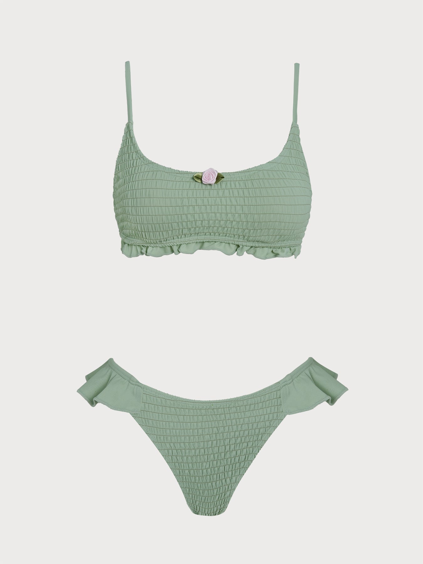 Women's Knitted Nylon Bikini Set Bikinis - SAMIOLSWIM