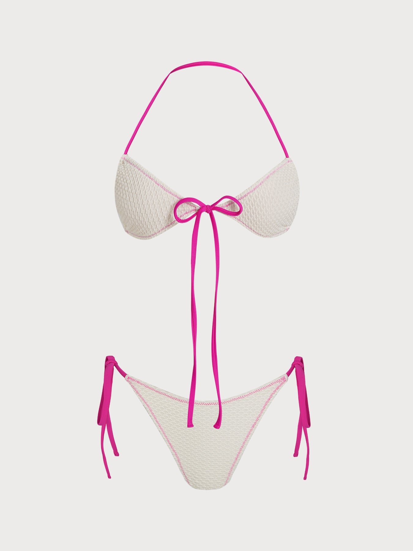Women's Knitted Nylon Bikini Set Bikinis - SAMIOLSWIM