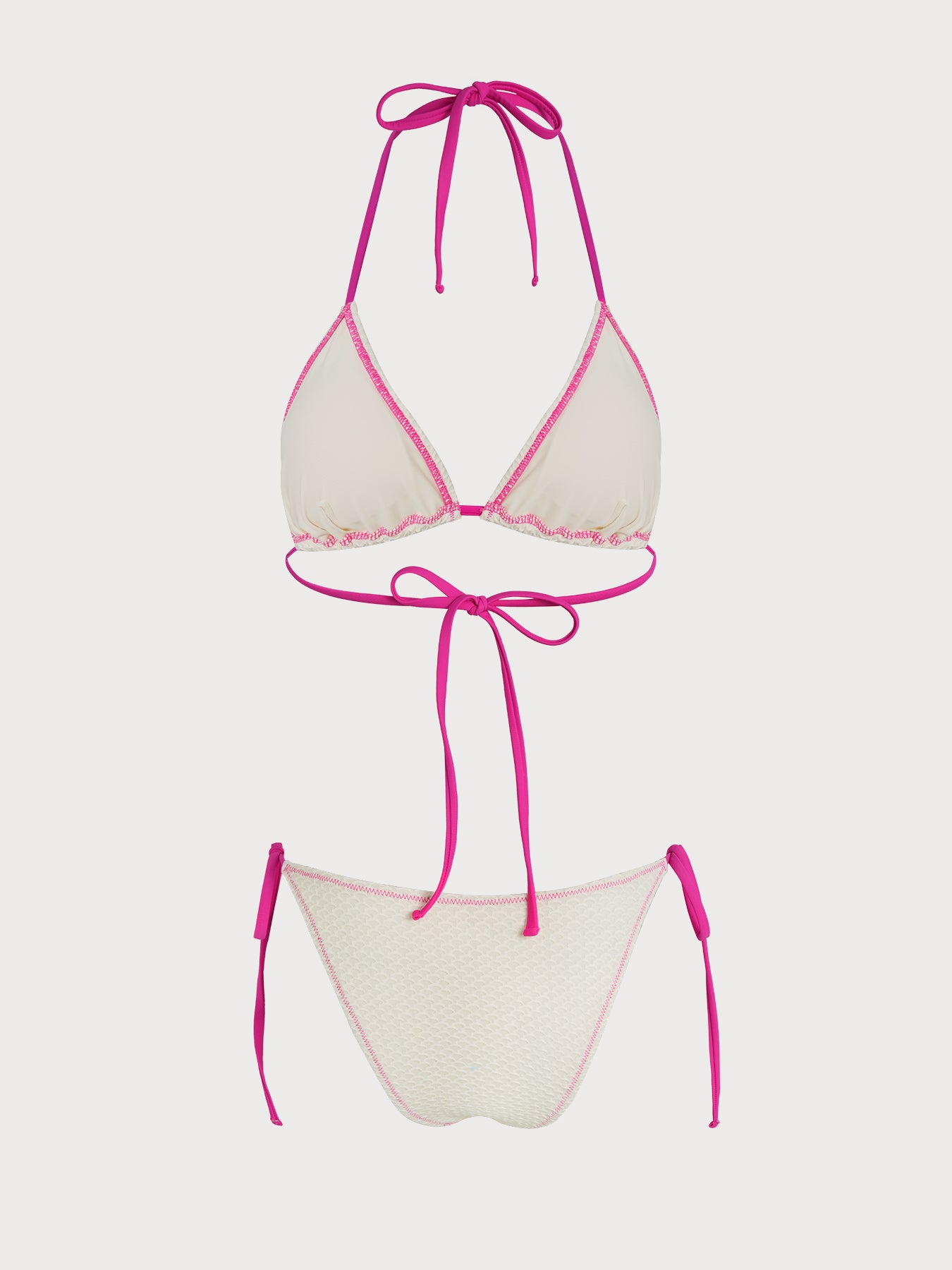 Women's Knitted Nylon Bikini Set Bikinis - SAMIOLSWIM