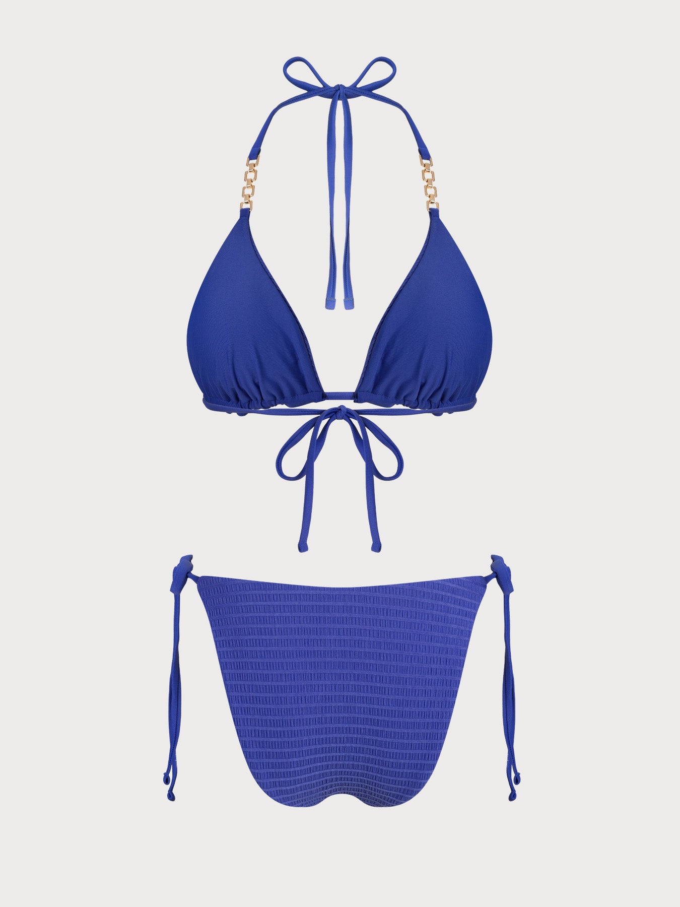 Women's Knitted Nylon Bikini Set - SAMIOLSWIM - 01