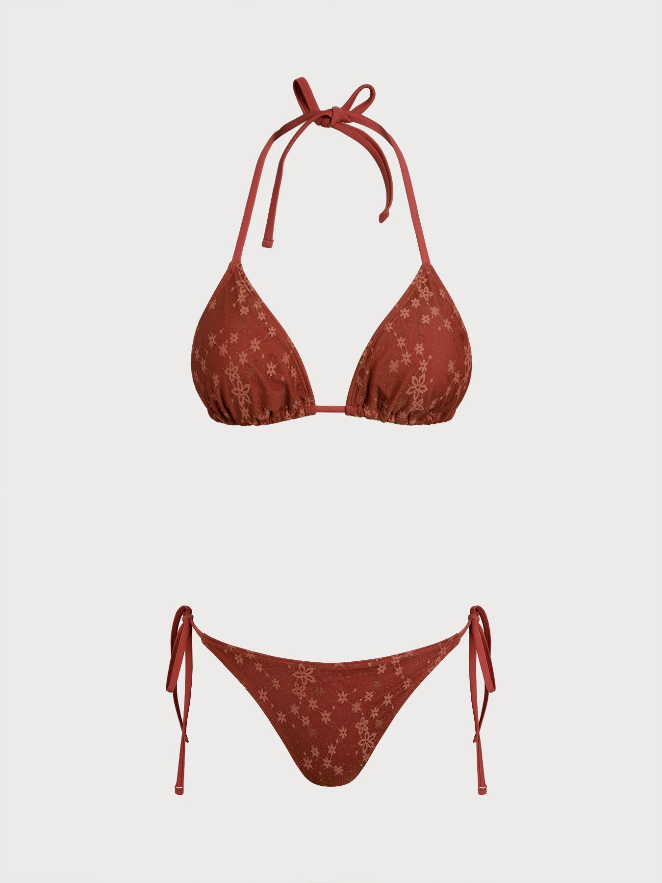 Women's Knitted Nylon Mesh Bikini Set Bikinis - SAMIOLSWIM