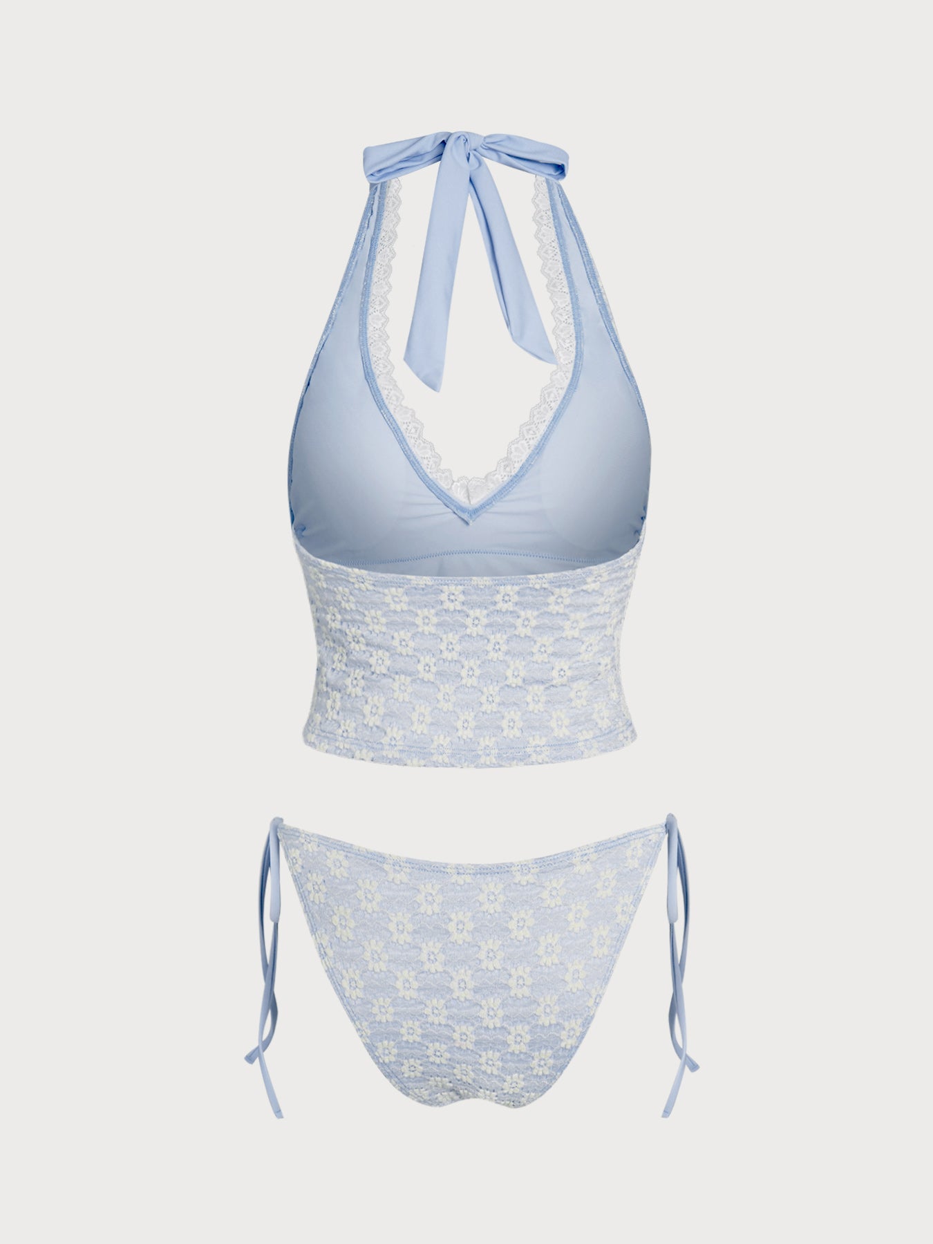 Women's Knitted Nylon Tankini Suit Tankinis - SAMIOLSWIM