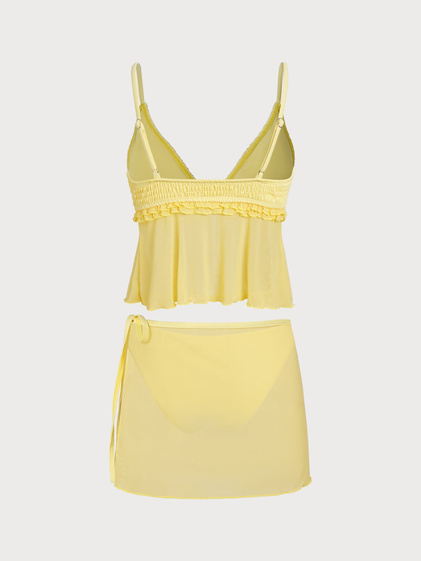 Women's Knitted Nylon Tankini Suit Tankinis - SAMIOLSWIM