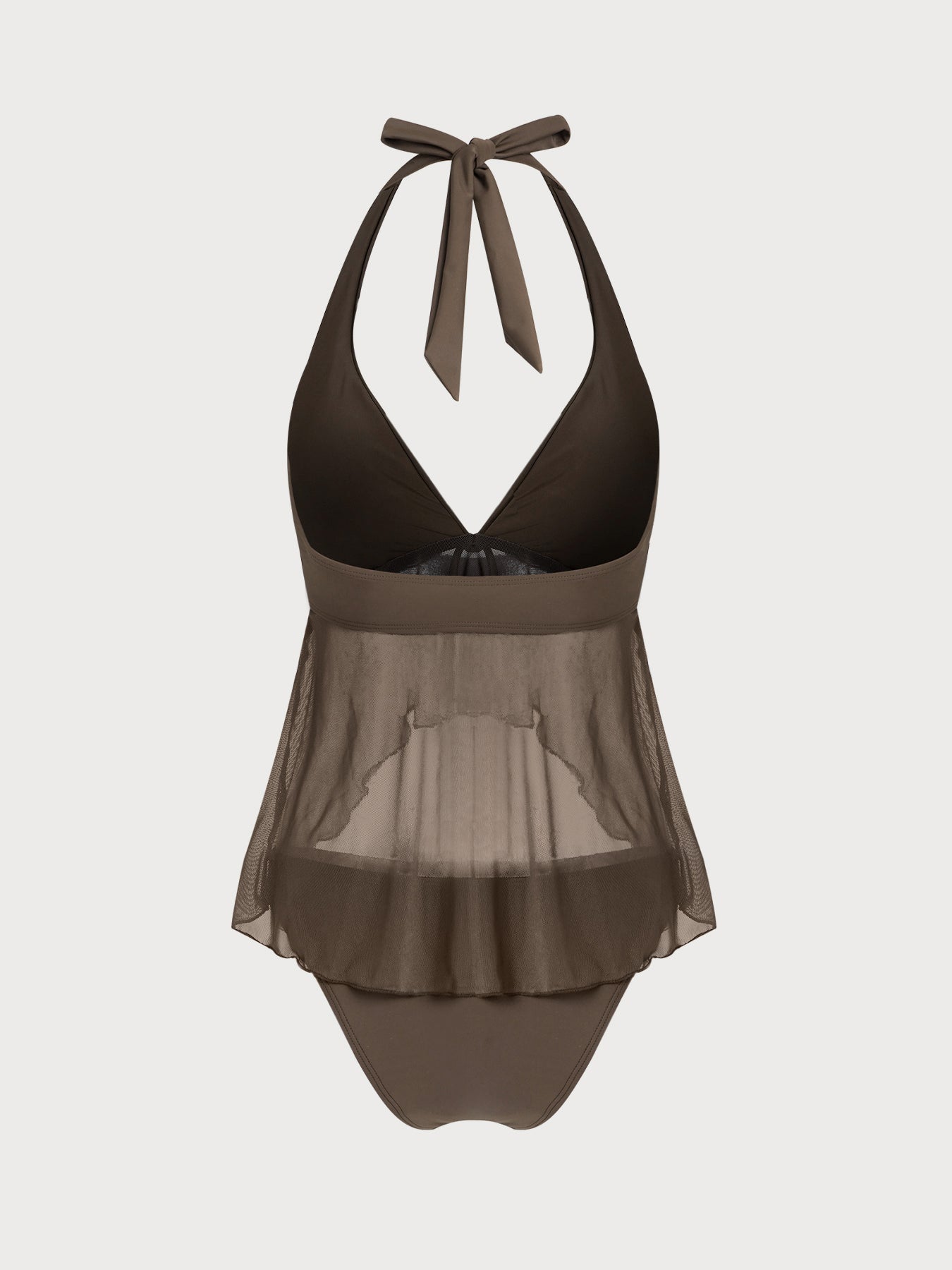 Women's Knitted Nylon Tankini Suit Tankinis - SAMIOLSWIM