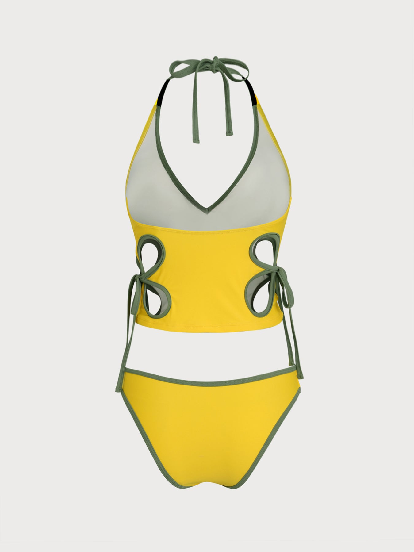 Women's Knitted Nylon Tankini Suit Tankinis - SAMIOLSWIM